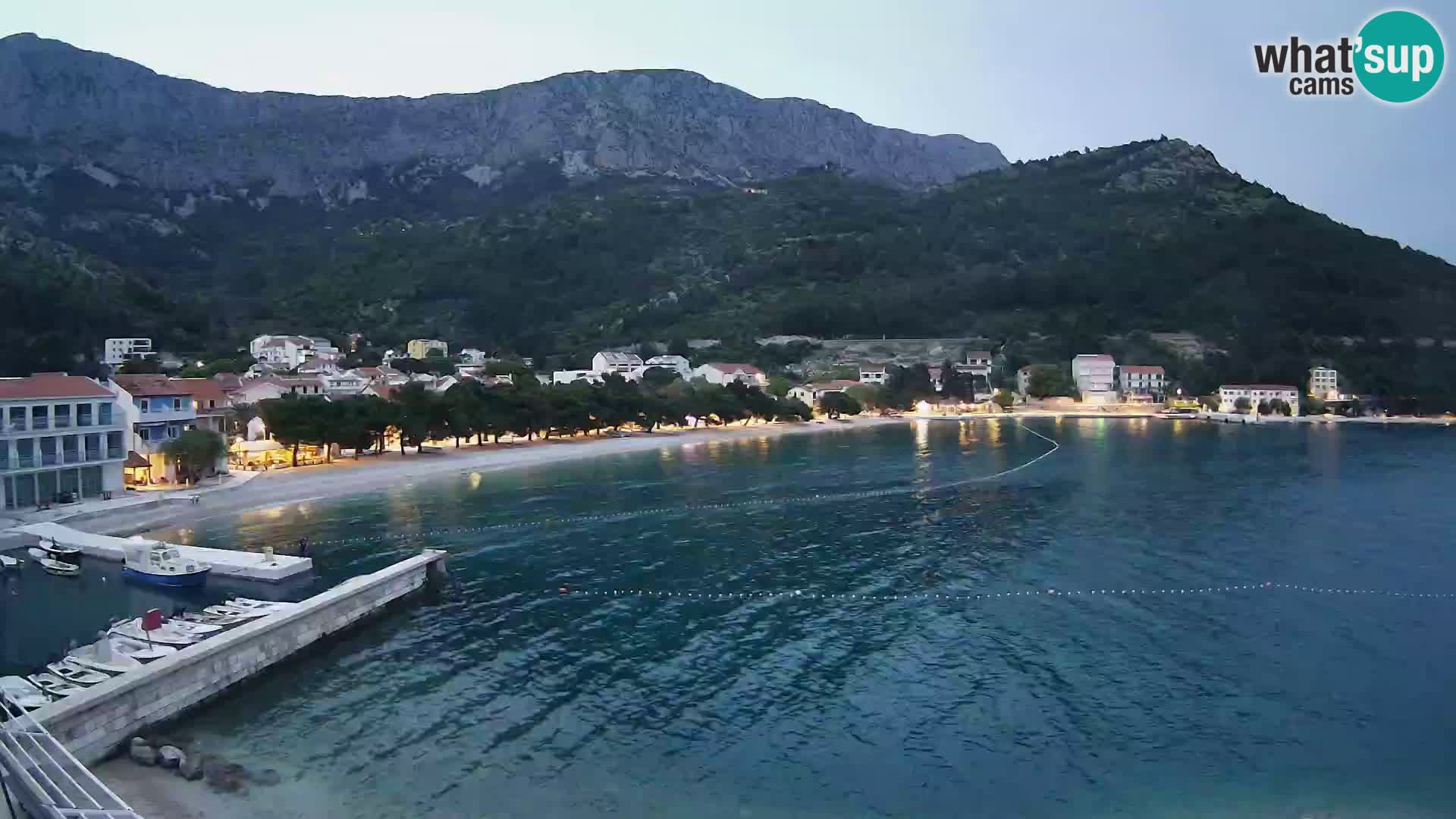 Spletna kamera v živo Drvenik – Makarska – Dalmacija – Hrvaška