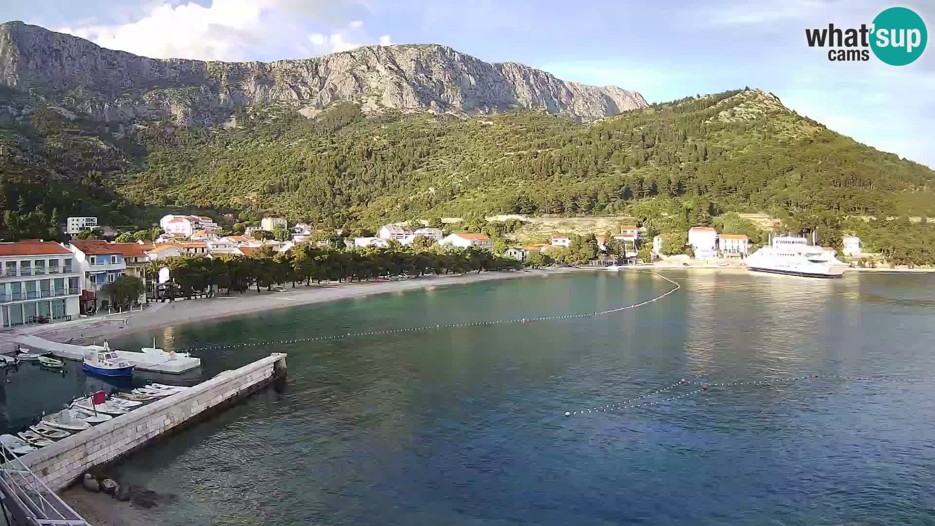 Spletna kamera v živo Drvenik – Makarska – Dalmacija – Hrvaška