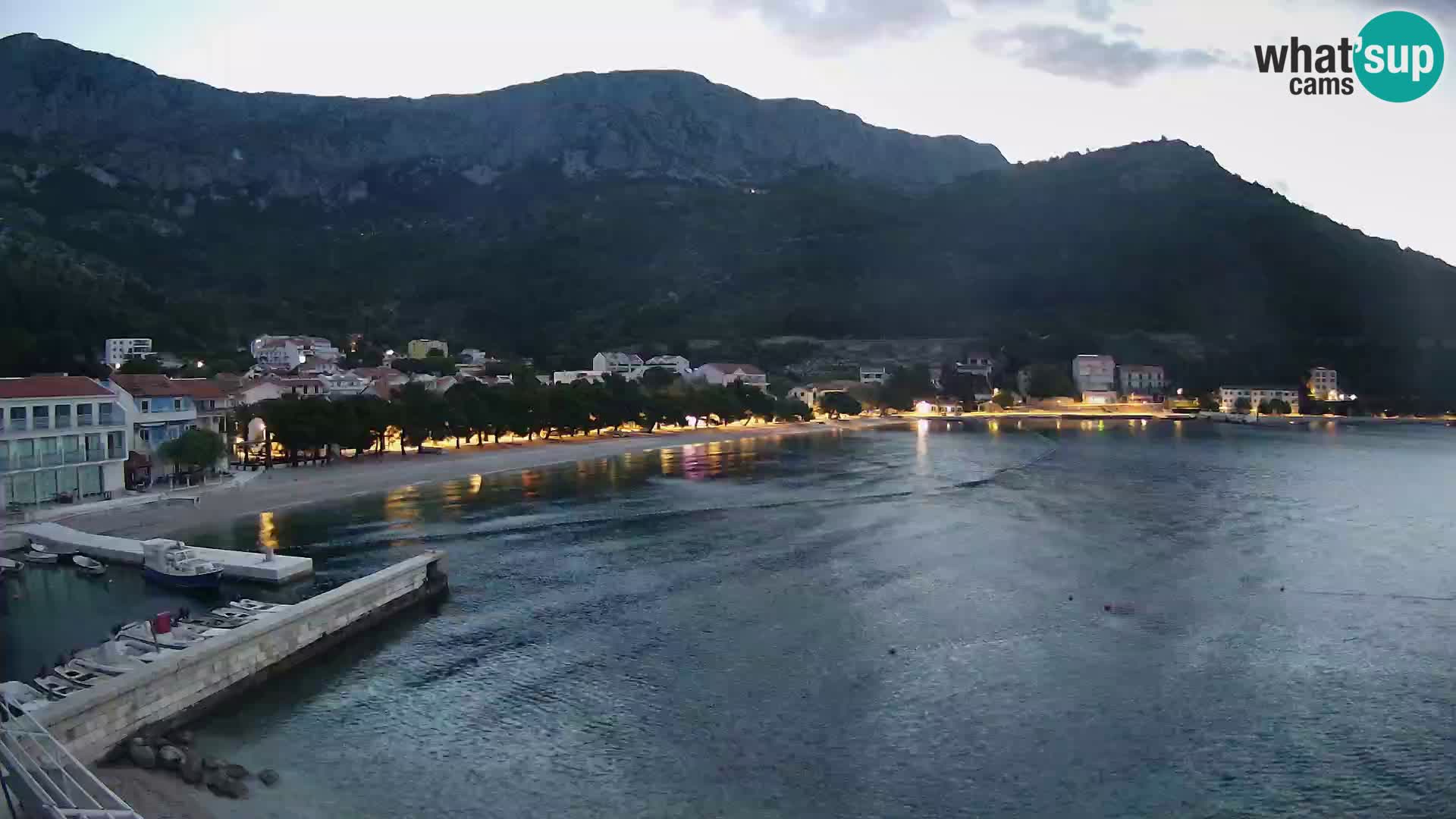 Spletna kamera v živo Drvenik – Makarska – Dalmacija – Hrvaška