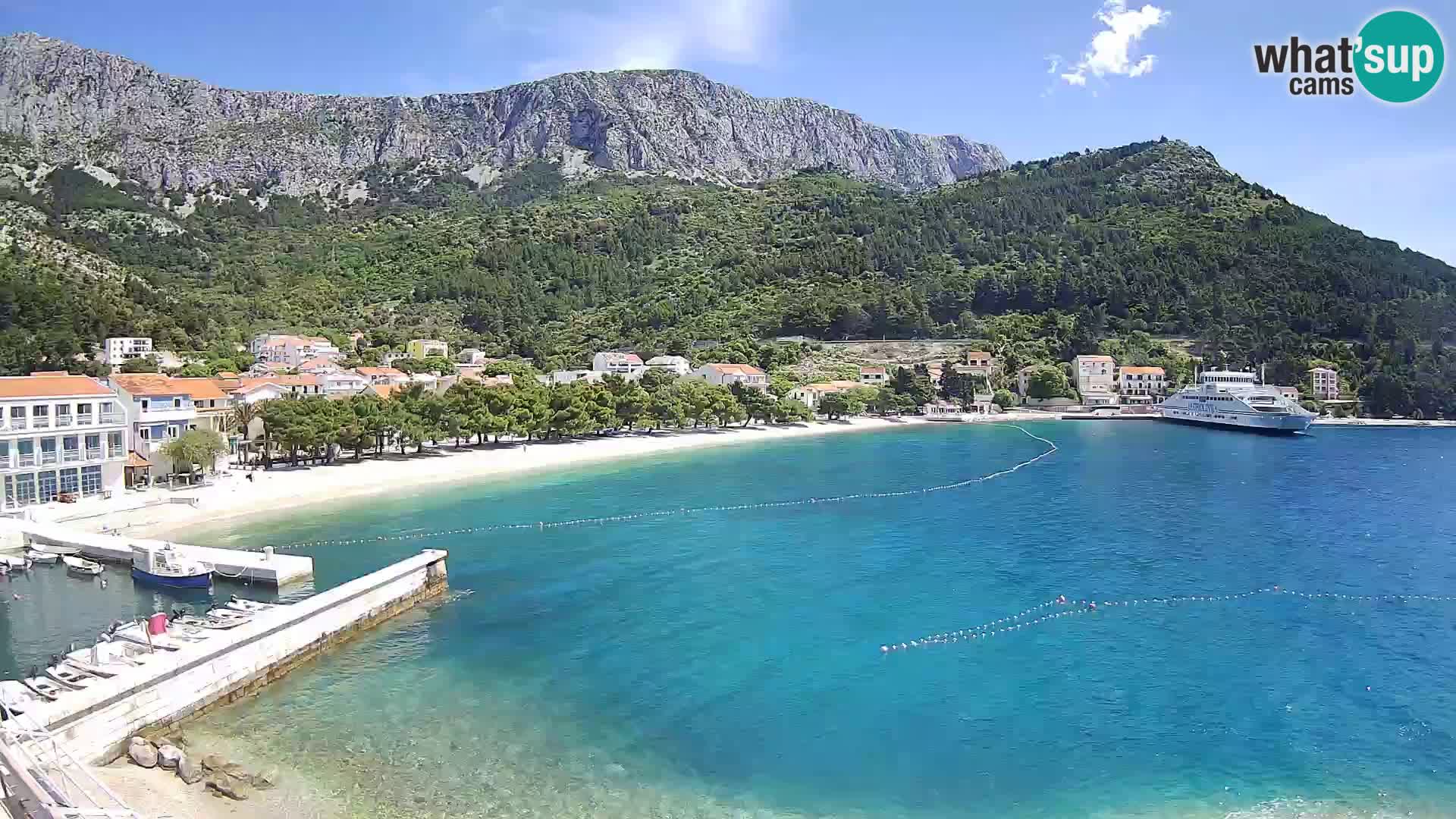 Spletna kamera v živo Drvenik – Makarska – Dalmacija – Hrvaška