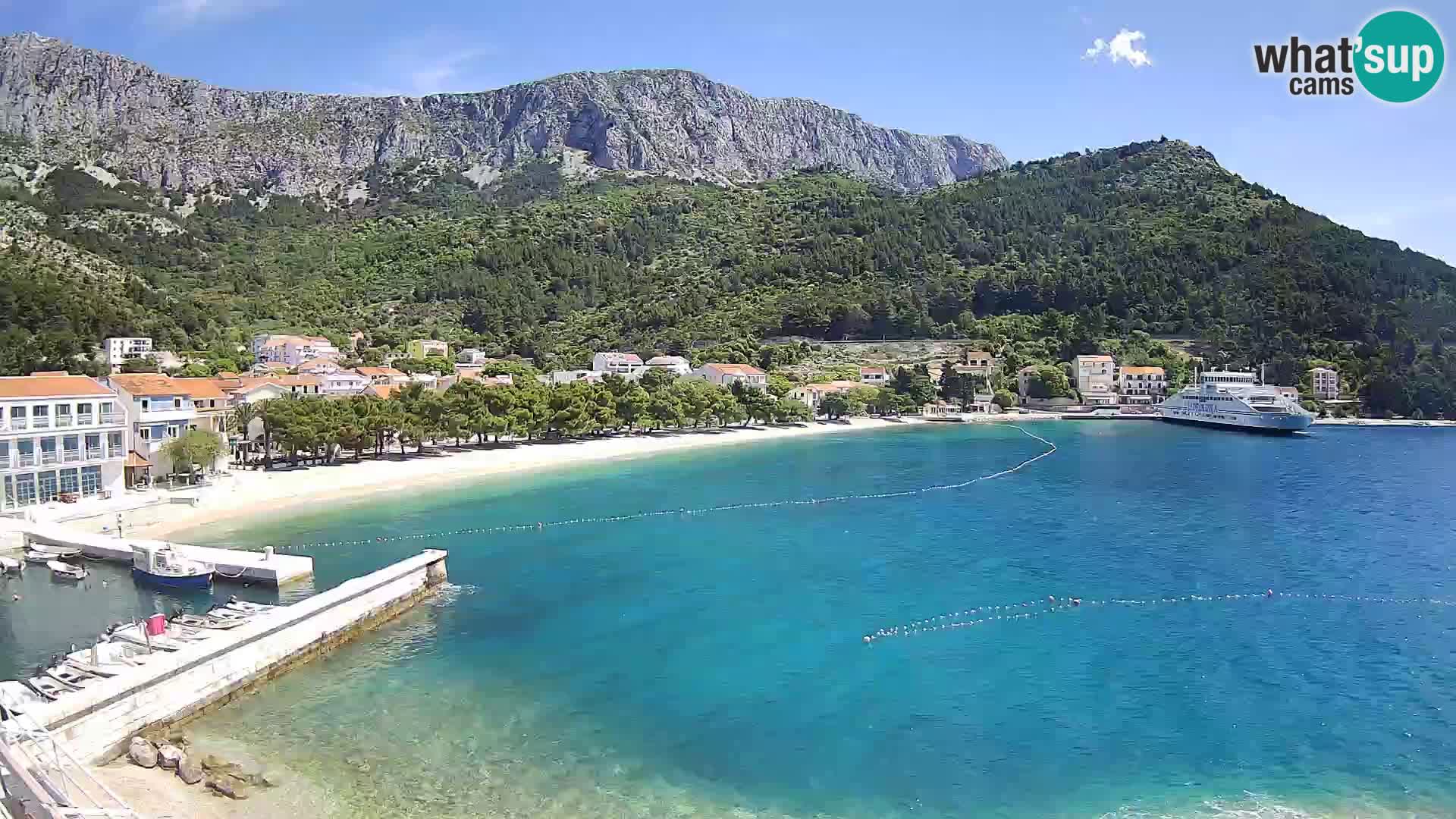 Live webcam Drvenik – Makarska – Dalmazia – Croazia