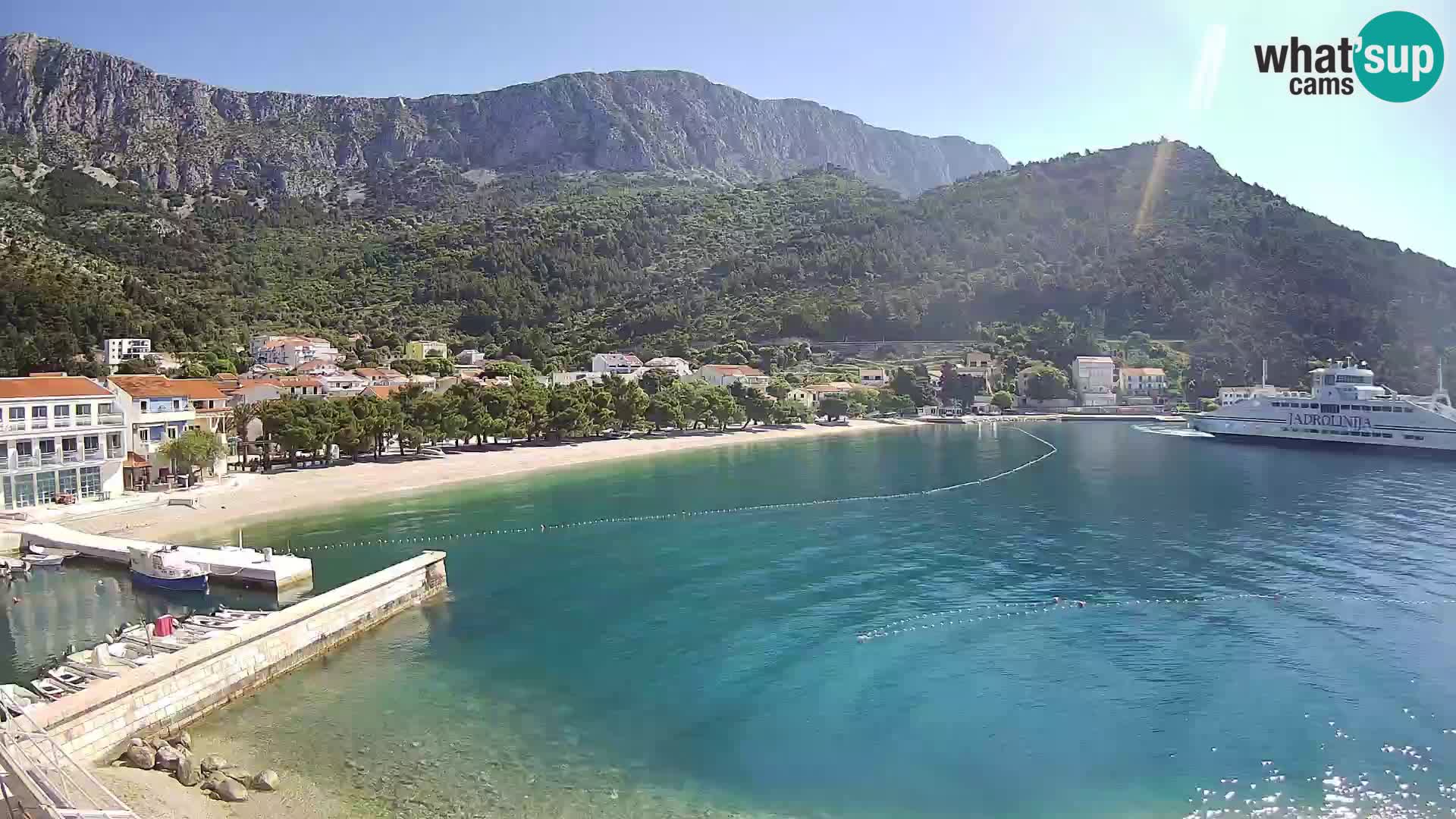 Webcam en direct Drvenik – Makarska – Dalmatie – Croatie