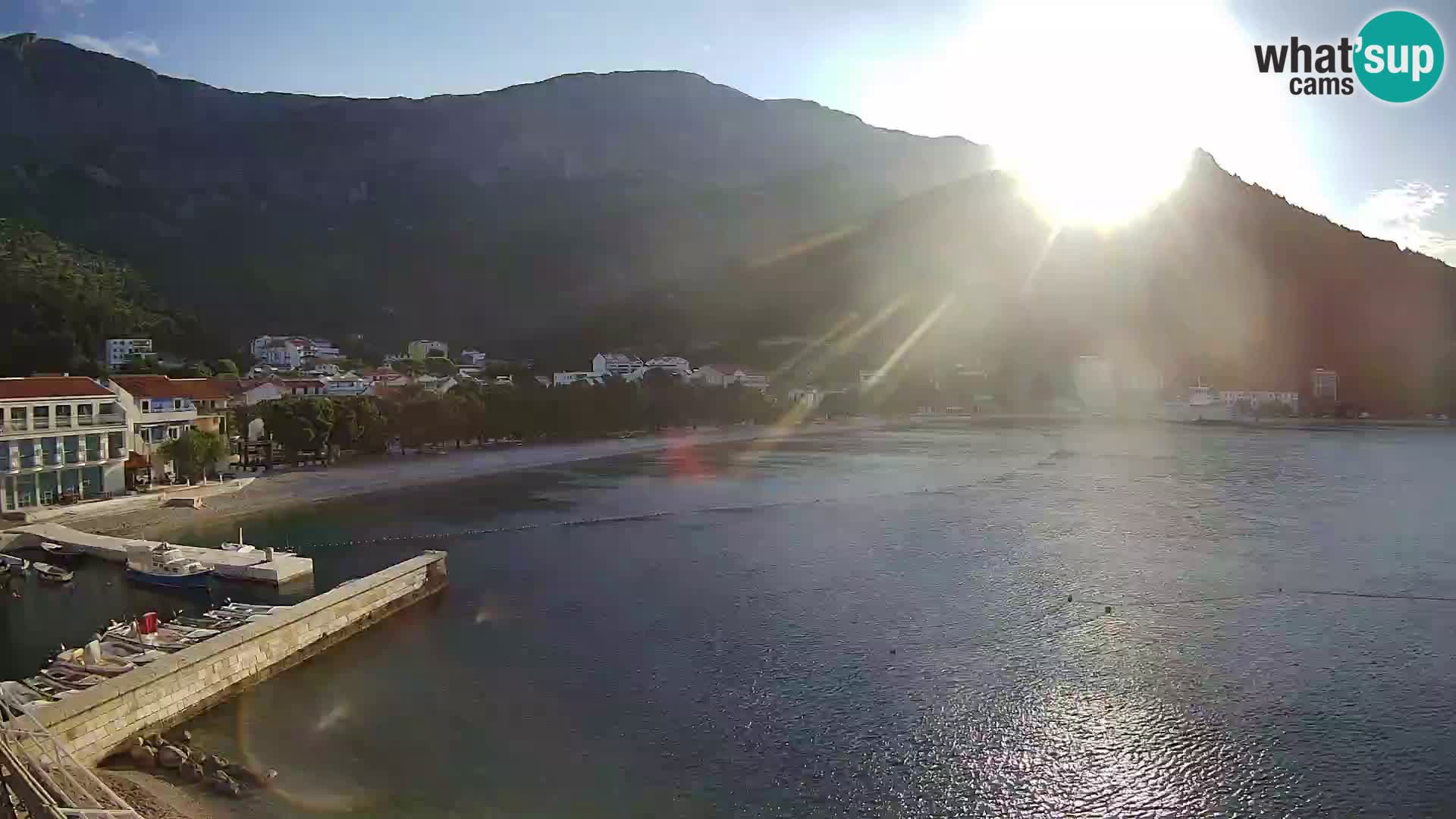 Spletna kamera v živo Drvenik – Makarska – Dalmacija – Hrvaška