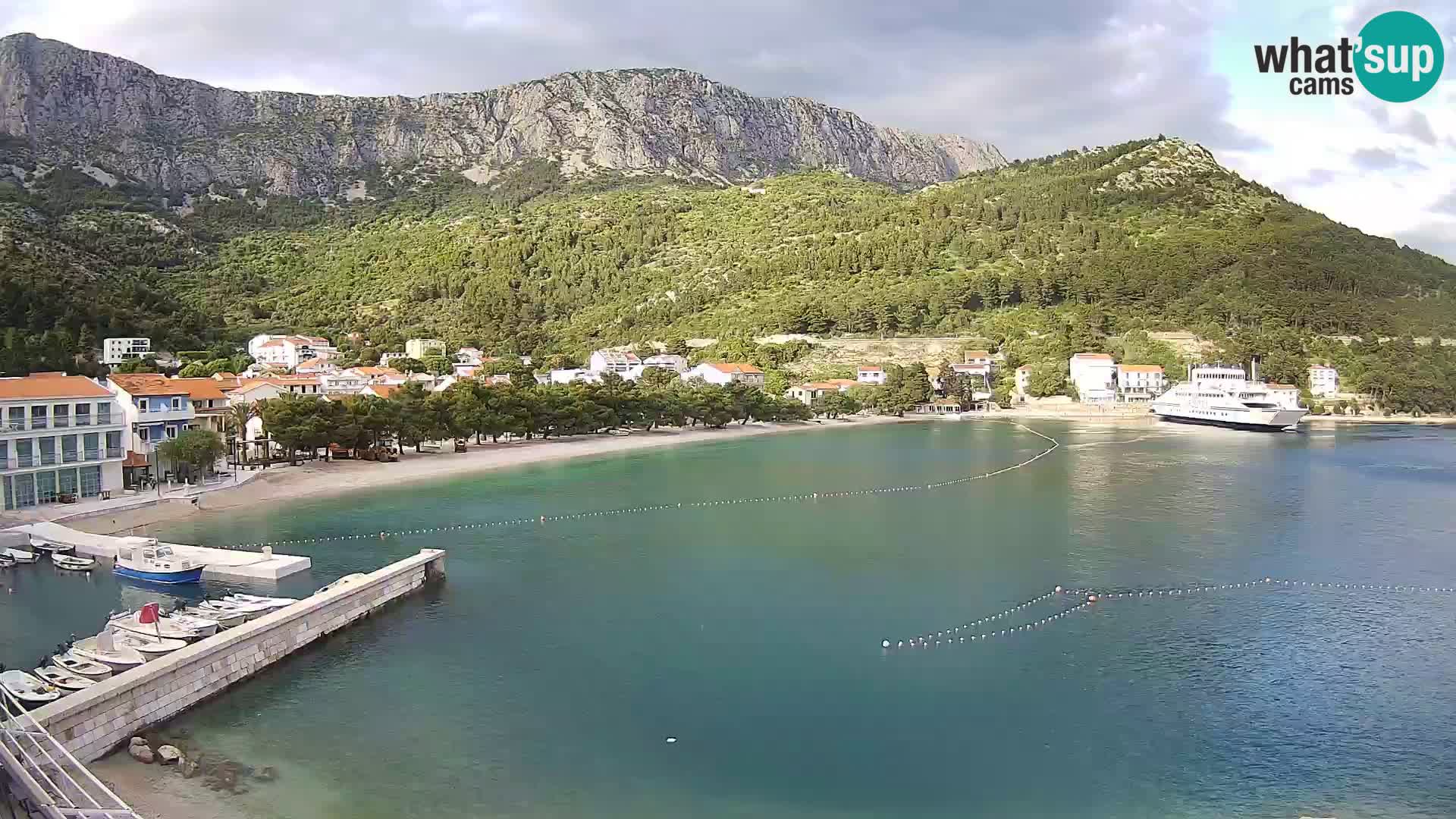 Spletna kamera v živo Drvenik – Makarska – Dalmacija – Hrvaška