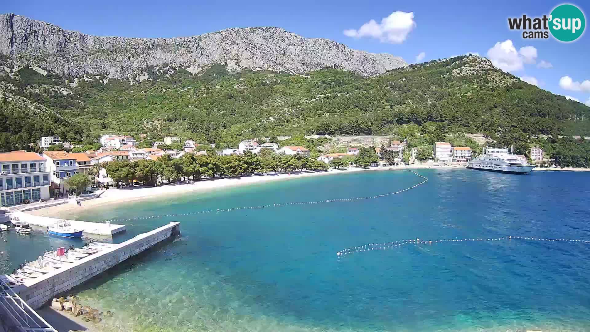 Spletna kamera v živo Drvenik – Makarska – Dalmacija – Hrvaška