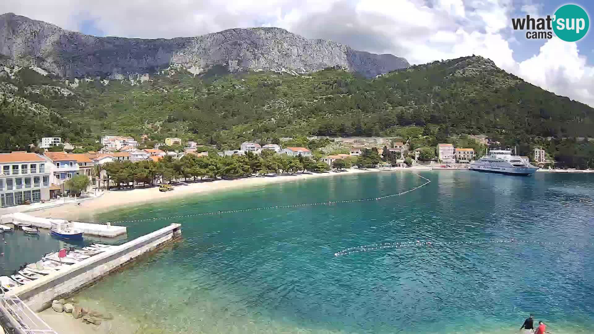 Spletna kamera v živo Drvenik – Makarska – Dalmacija – Hrvaška