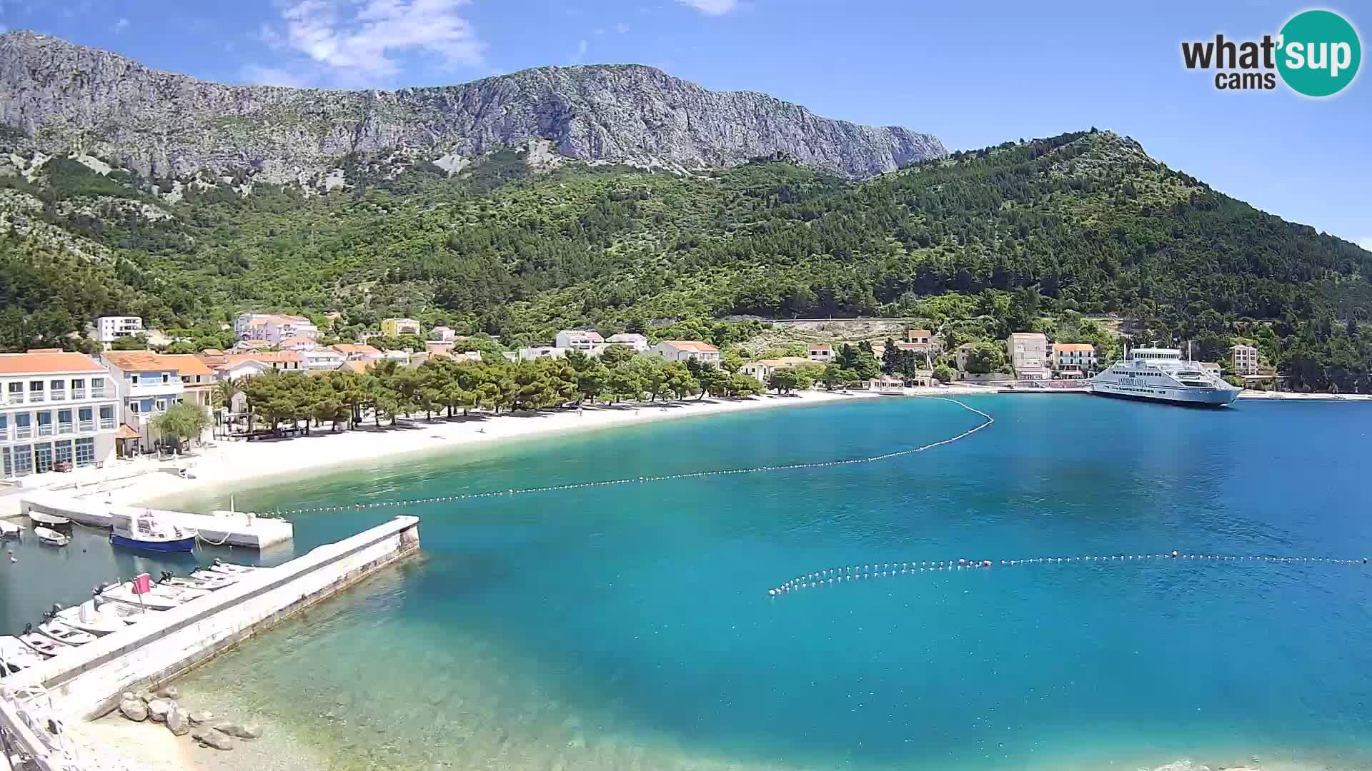 Webcam uživo Drvenik – Makarska – Dalmacija – Hrvatska