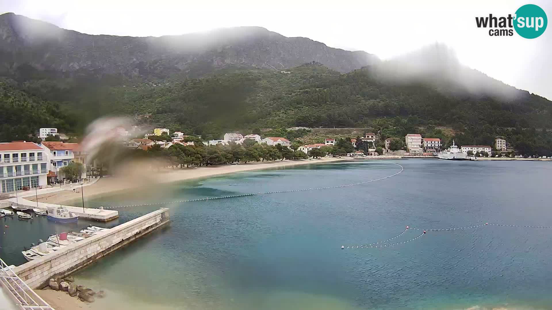 Spletna kamera v živo Drvenik – Makarska – Dalmacija – Hrvaška