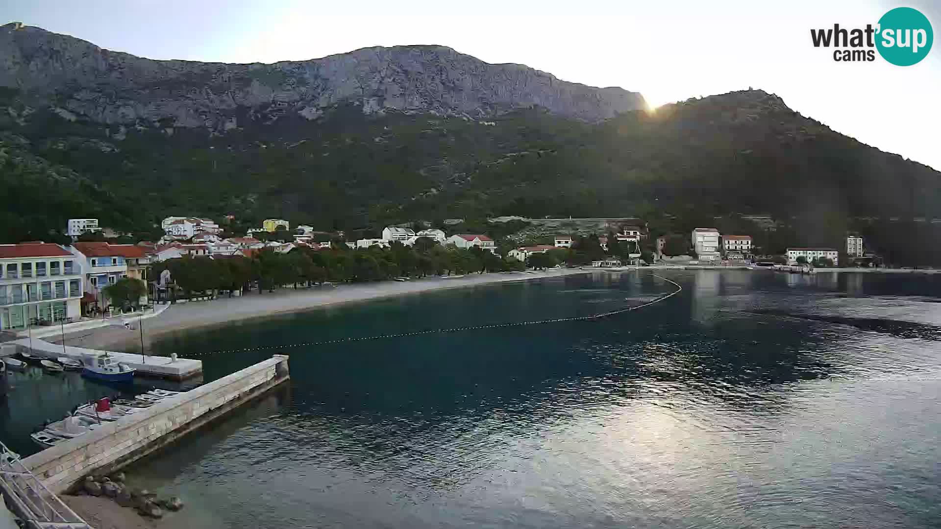 Spletna kamera v živo Drvenik – Makarska – Dalmacija – Hrvaška