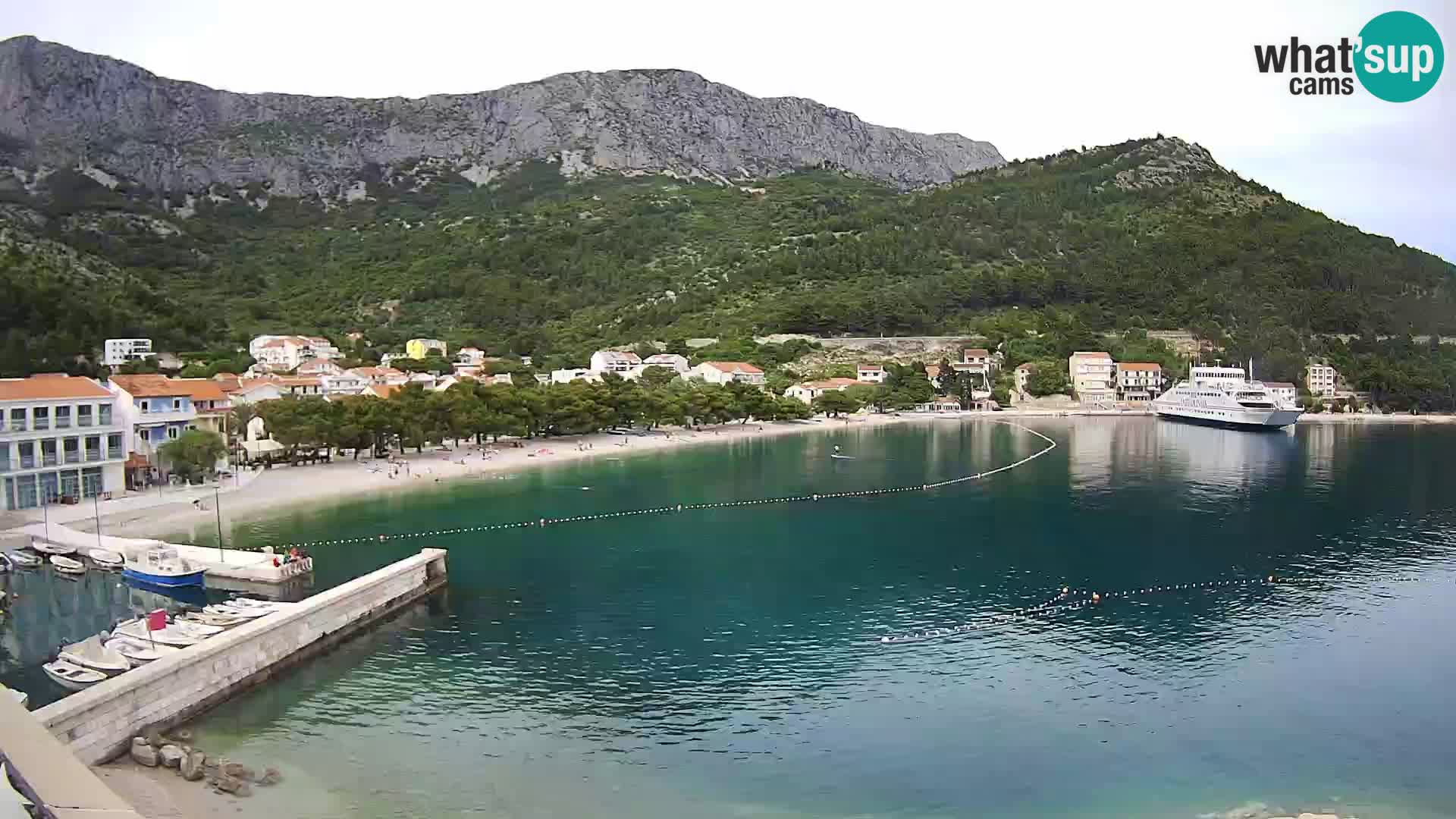 Spletna kamera v živo Drvenik – Makarska – Dalmacija – Hrvaška