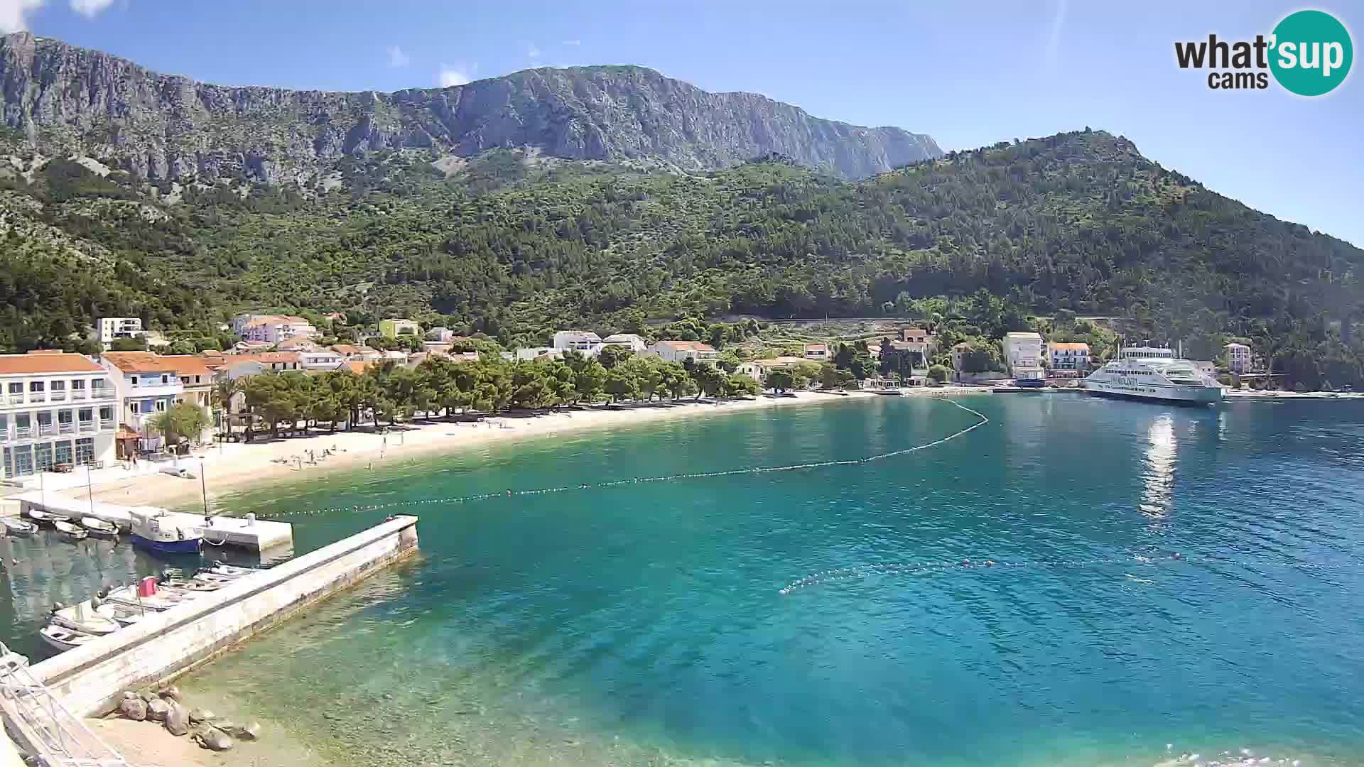 Spletna kamera v živo Drvenik – Makarska – Dalmacija – Hrvaška