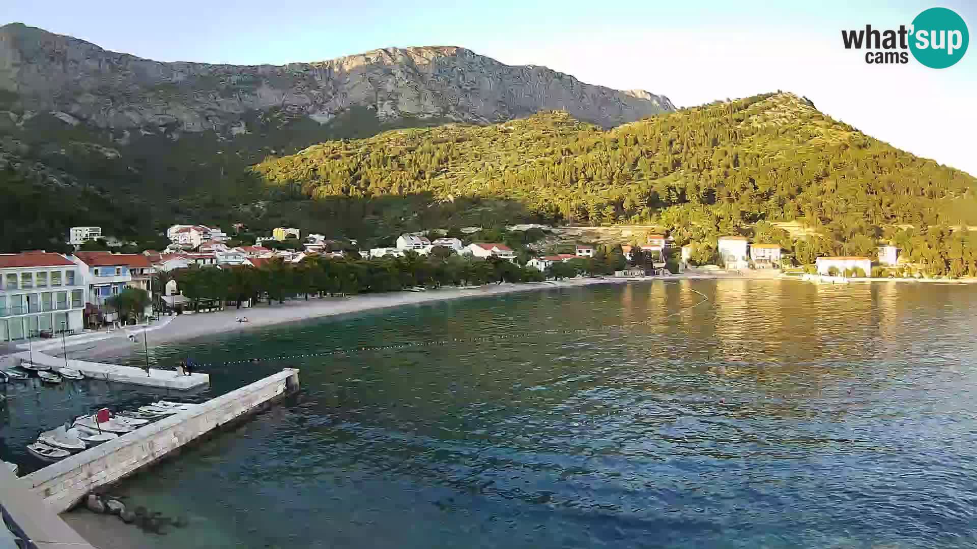 Spletna kamera v živo Drvenik – Makarska – Dalmacija – Hrvaška