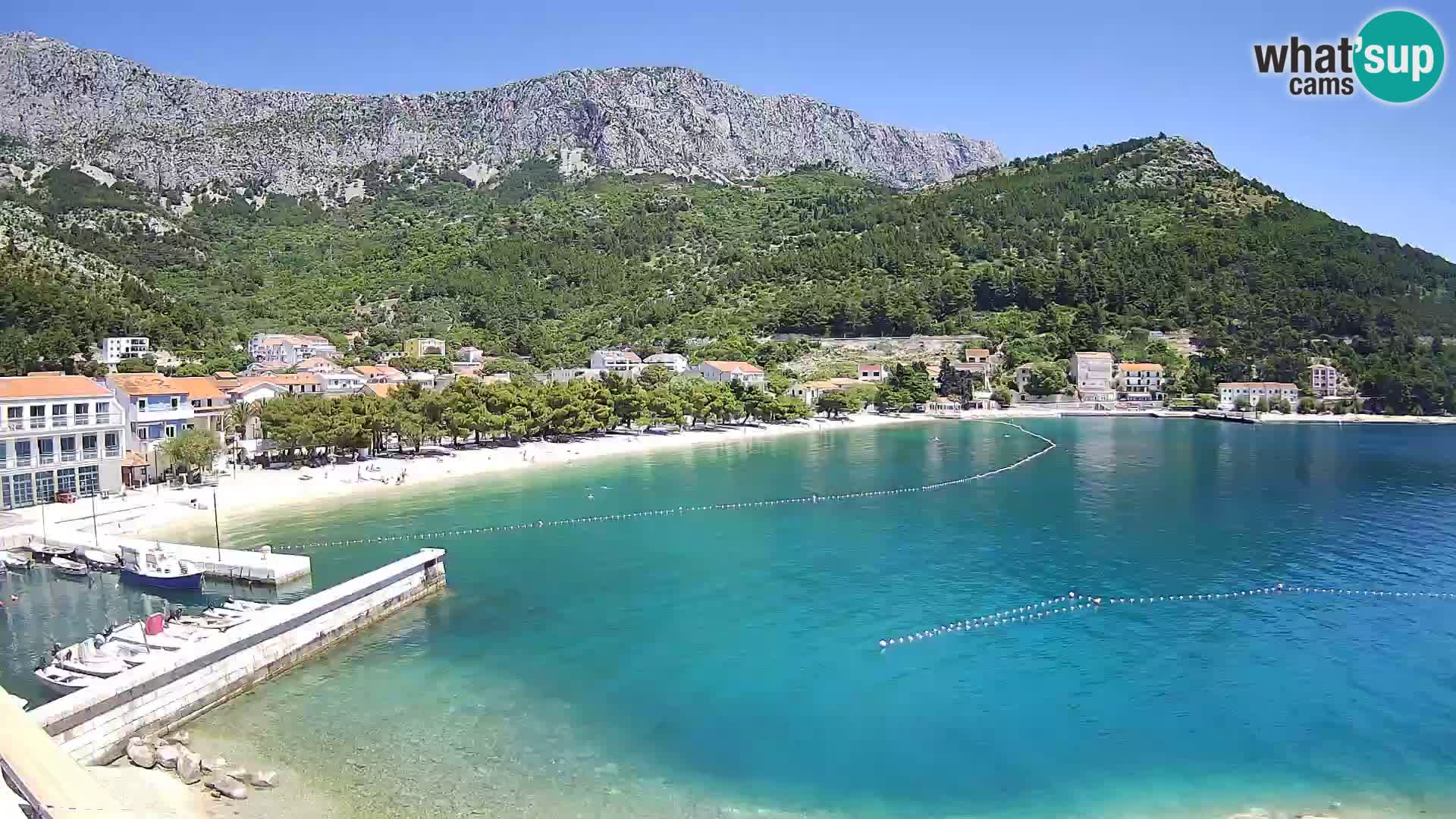 Spletna kamera v živo Drvenik – Makarska – Dalmacija – Hrvaška