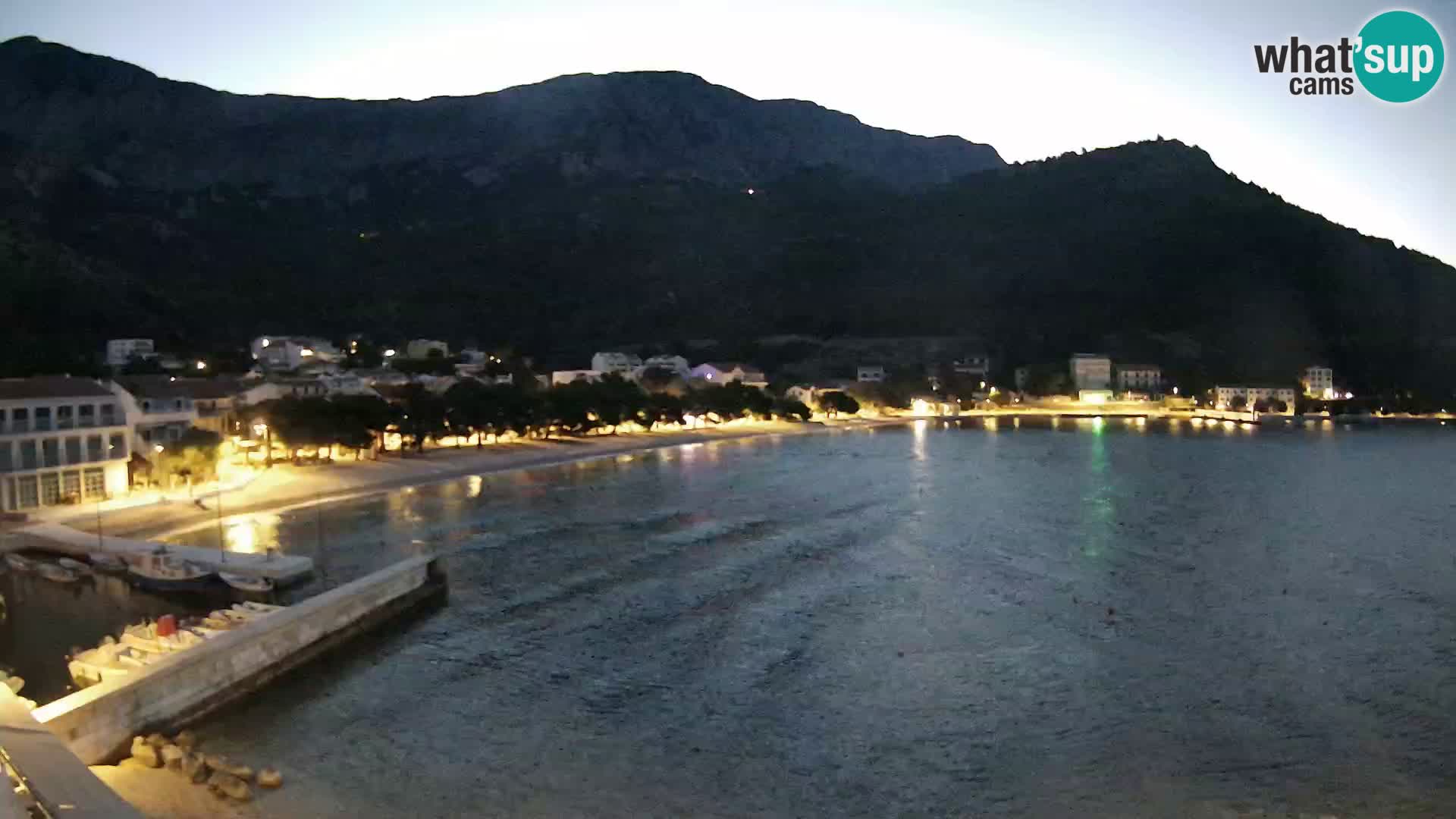 Spletna kamera v živo Drvenik – Makarska – Dalmacija – Hrvaška
