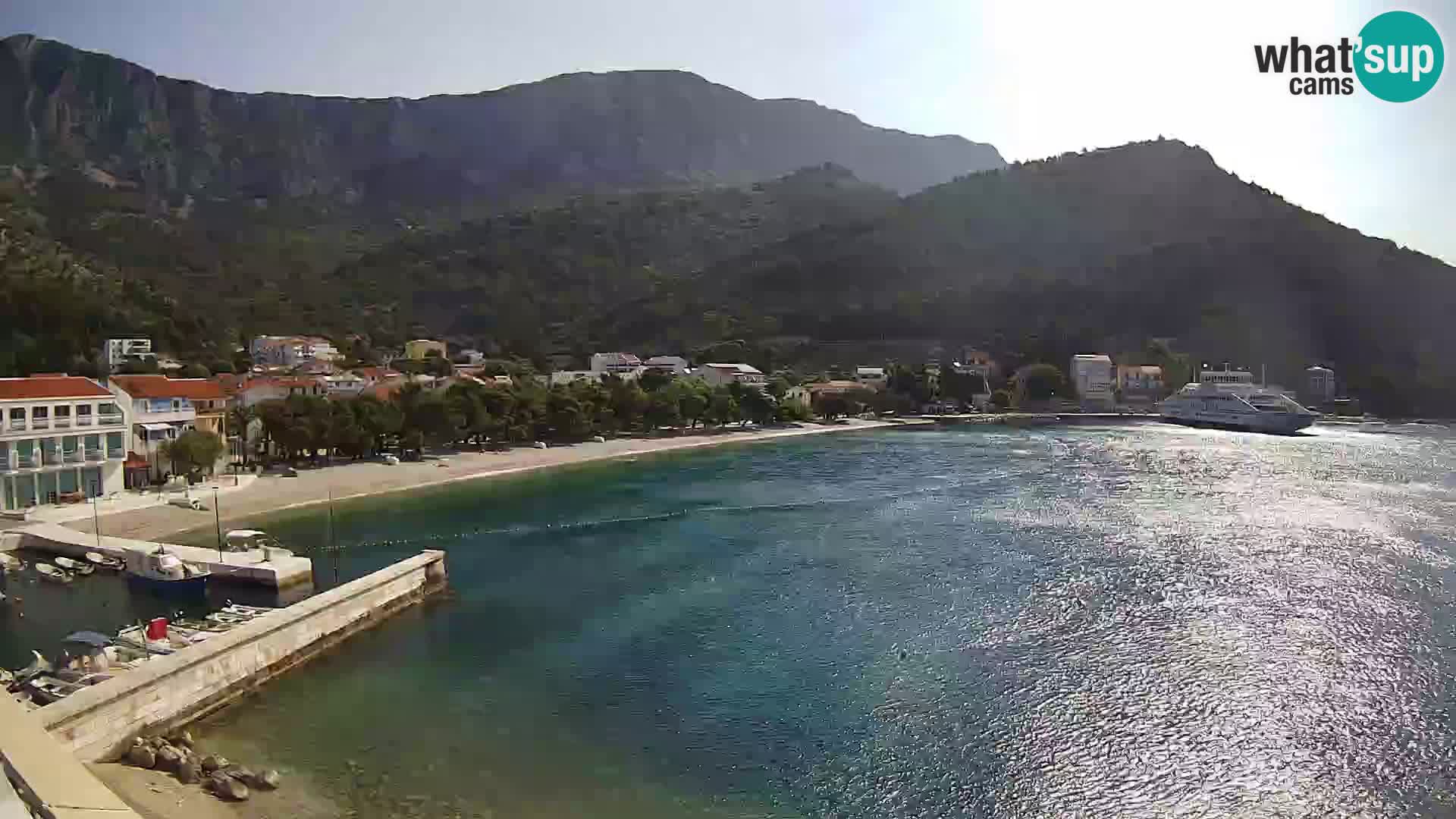 Spletna kamera v živo Drvenik – Makarska – Dalmacija – Hrvaška
