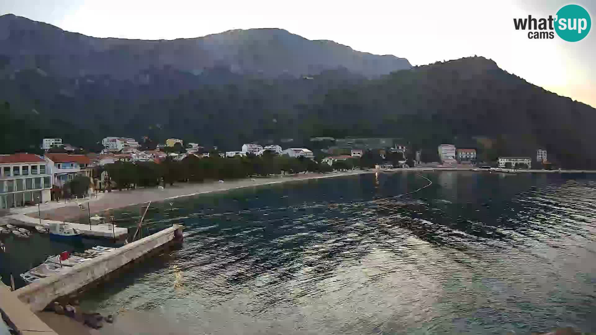 Spletna kamera v živo Drvenik – Makarska – Dalmacija – Hrvaška