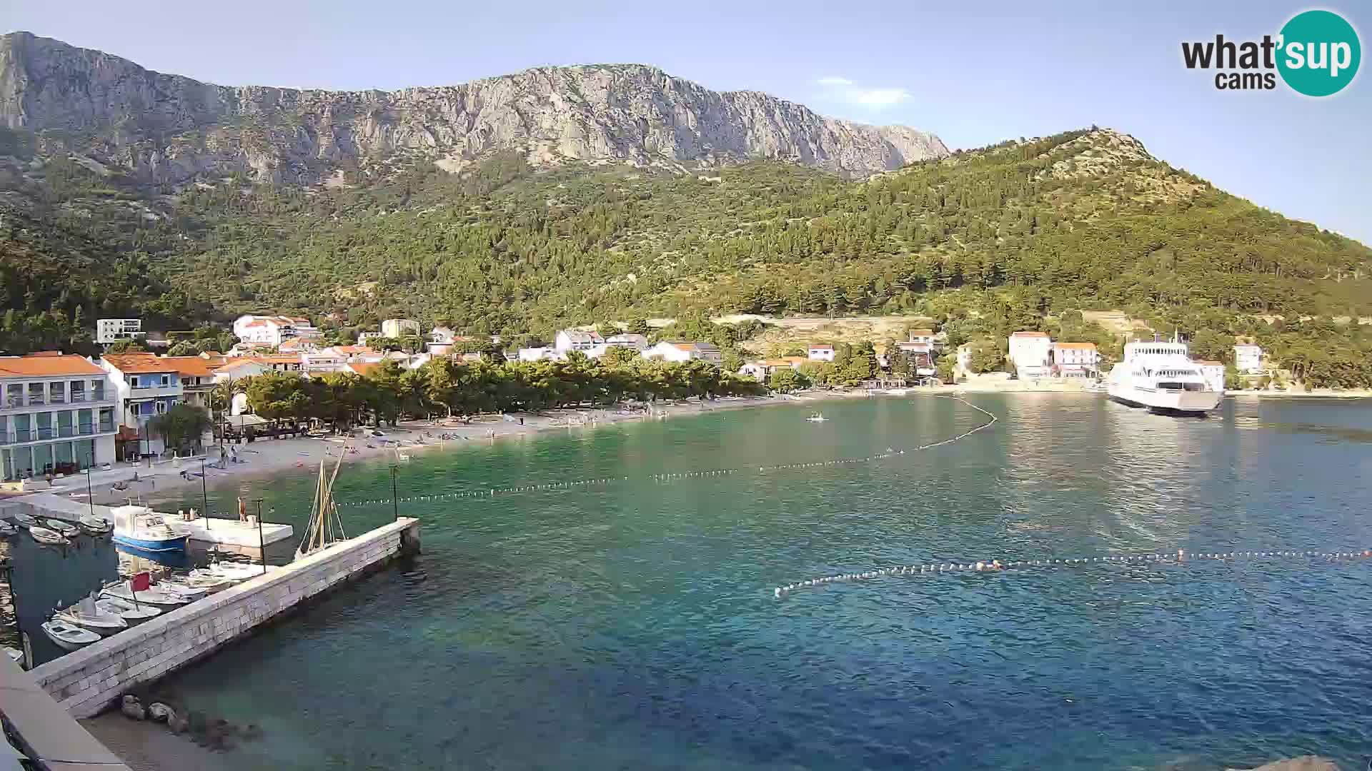 Live webcam Drvenik – Makarska – Dalmazia – Croazia