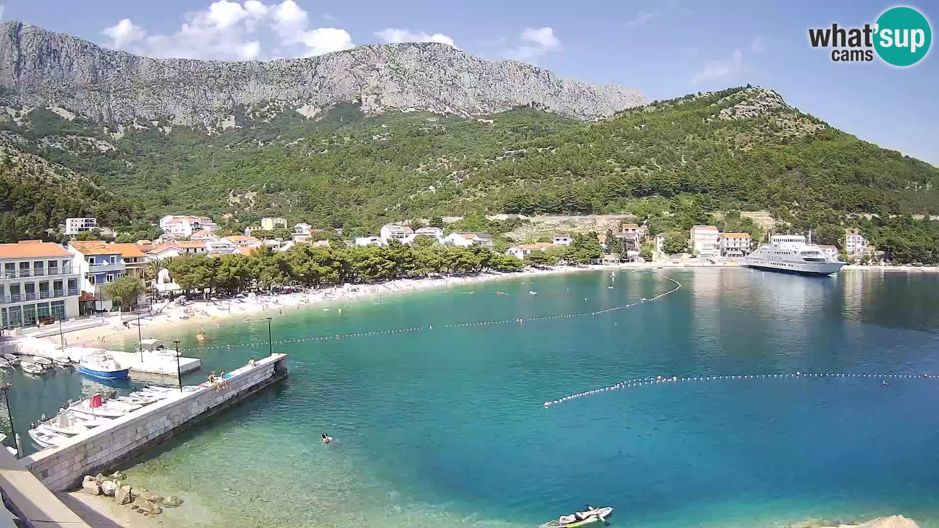 Live webcam Drvenik – Makarska – Dalmazia – Croazia