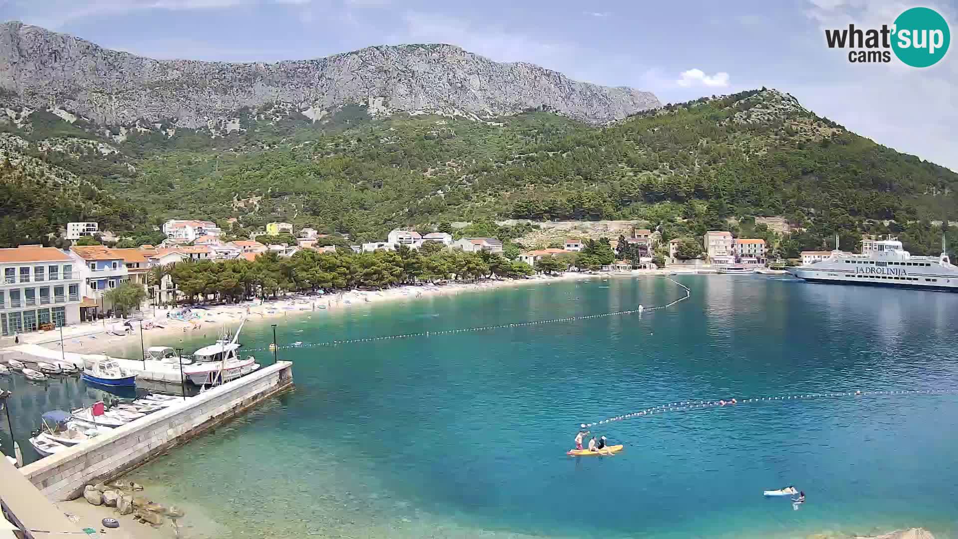 Live webcam Drvenik – Makarska – Dalmazia – Croazia