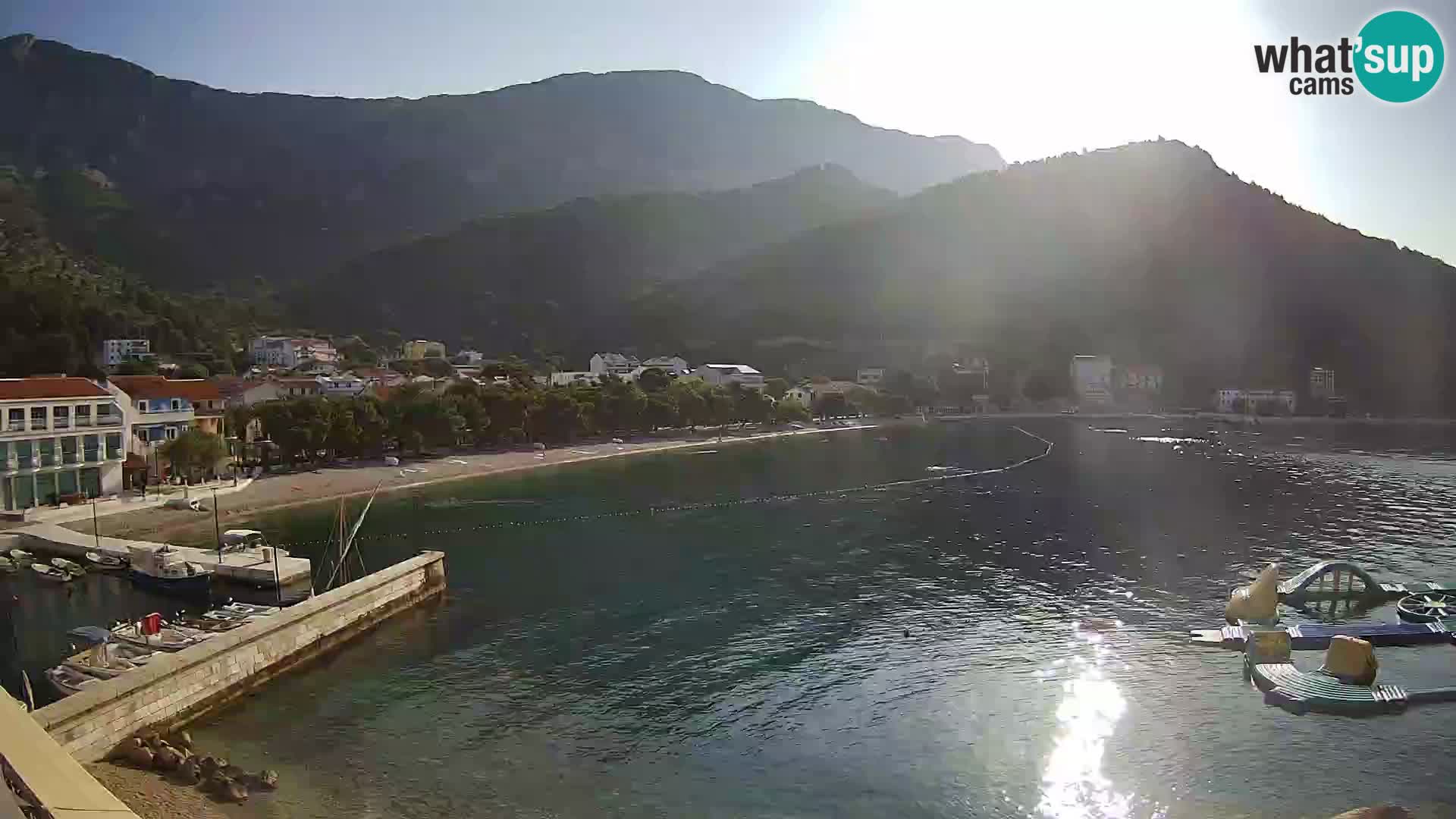 Spletna kamera v živo Drvenik – Makarska – Dalmacija – Hrvaška