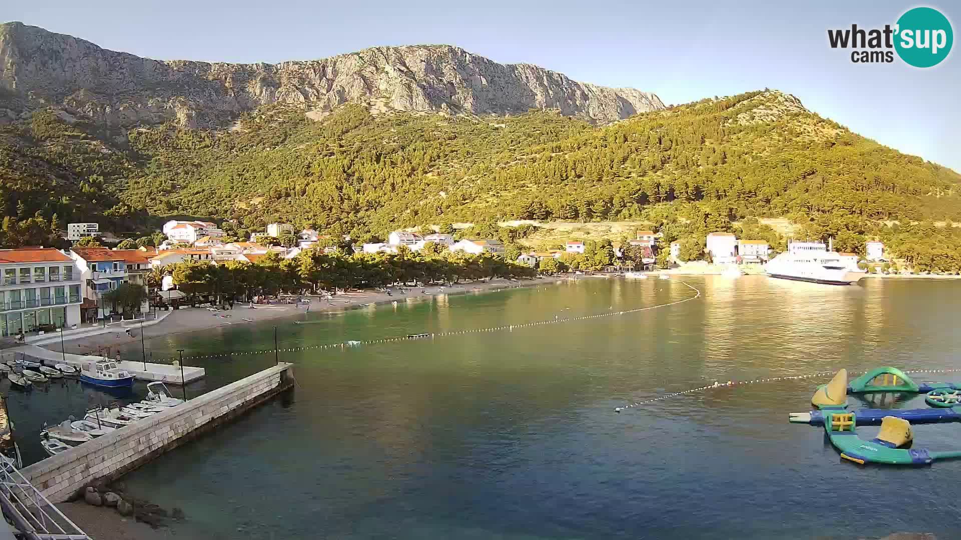 Spletna kamera v živo Drvenik – Makarska – Dalmacija – Hrvaška