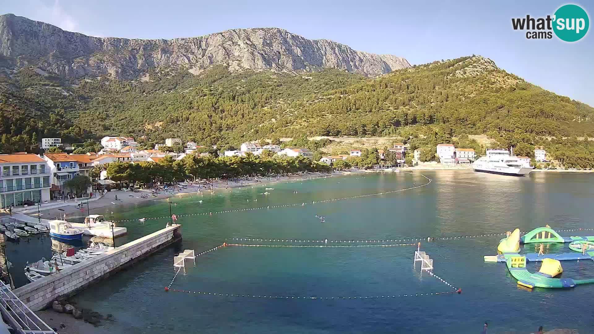 Spletna kamera v živo Drvenik – Makarska – Dalmacija – Hrvaška