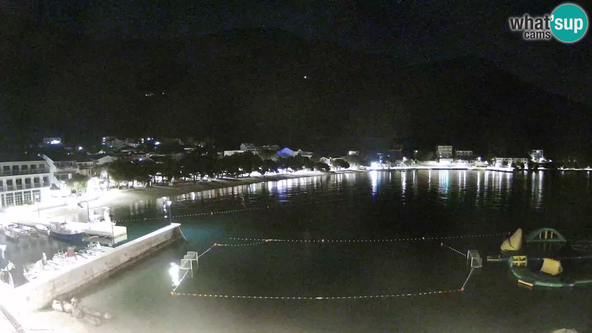 Spletna kamera v živo Drvenik – Makarska – Dalmacija – Hrvaška