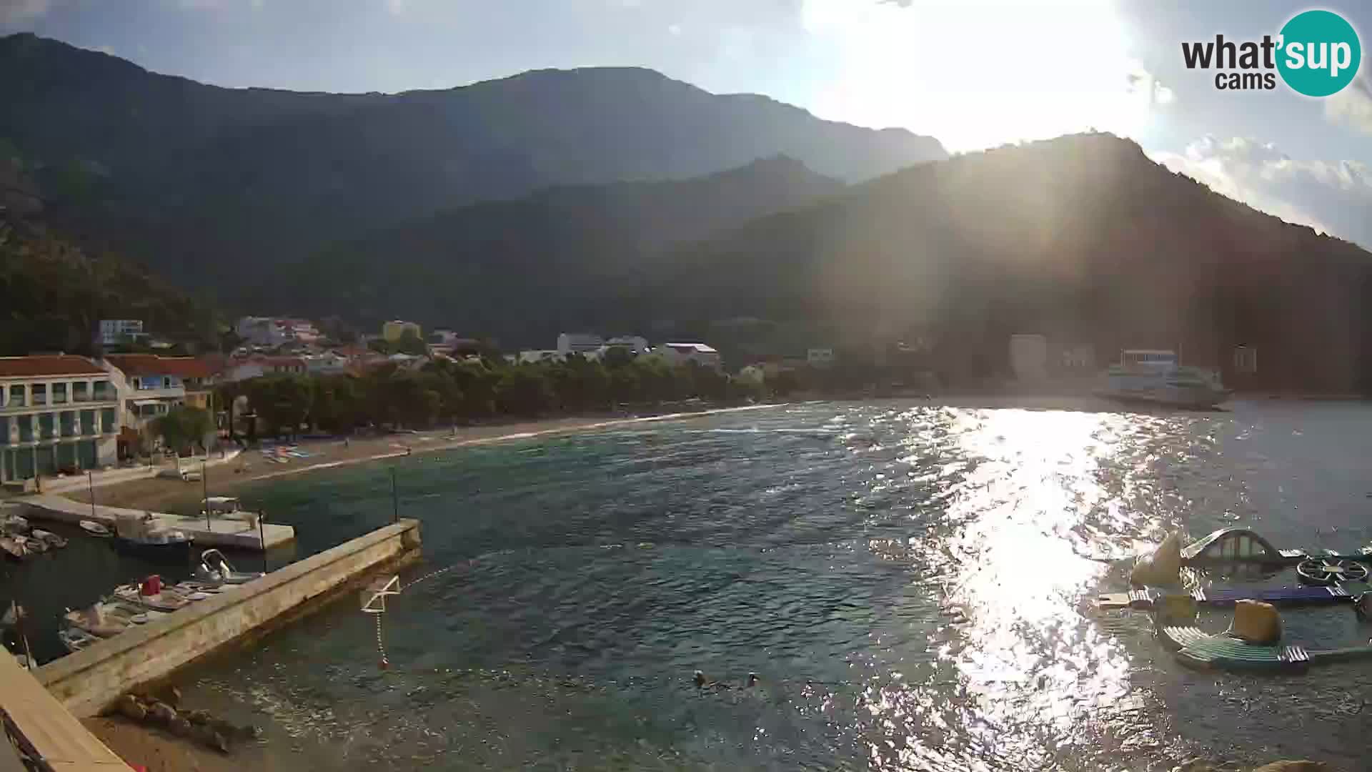 Spletna kamera v živo Drvenik – Makarska – Dalmacija – Hrvaška