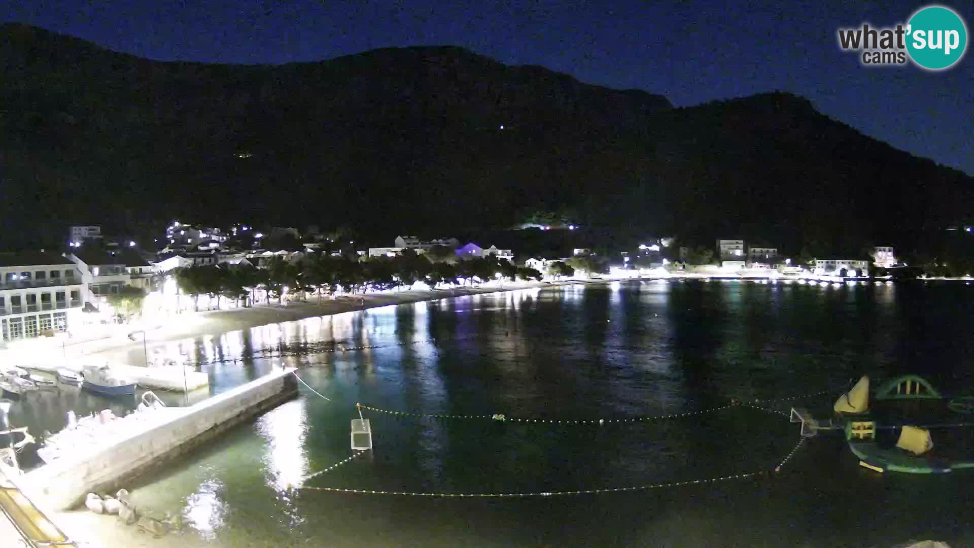 Spletna kamera v živo Drvenik – Makarska – Dalmacija – Hrvaška