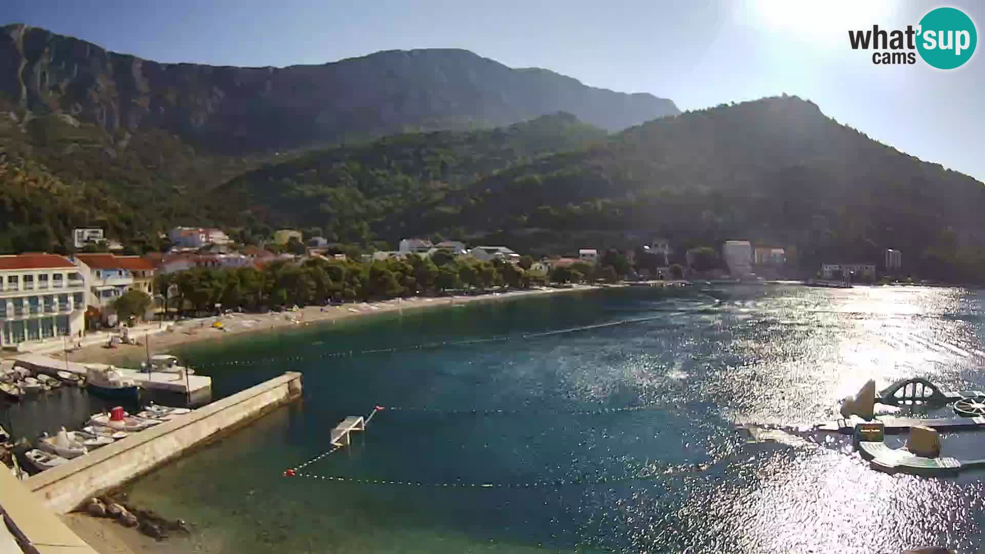 Spletna kamera v živo Drvenik – Makarska – Dalmacija – Hrvaška