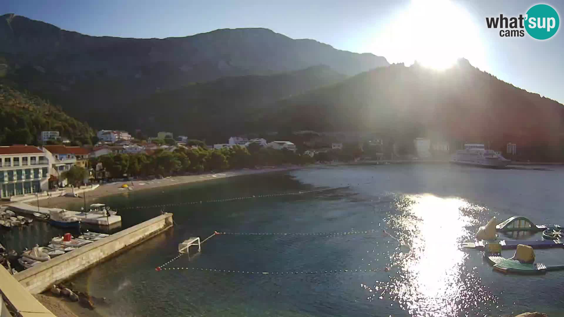 Spletna kamera v živo Drvenik – Makarska – Dalmacija – Hrvaška