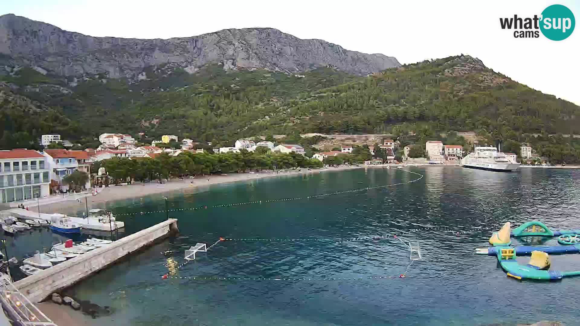 Spletna kamera v živo Drvenik – Makarska – Dalmacija – Hrvaška