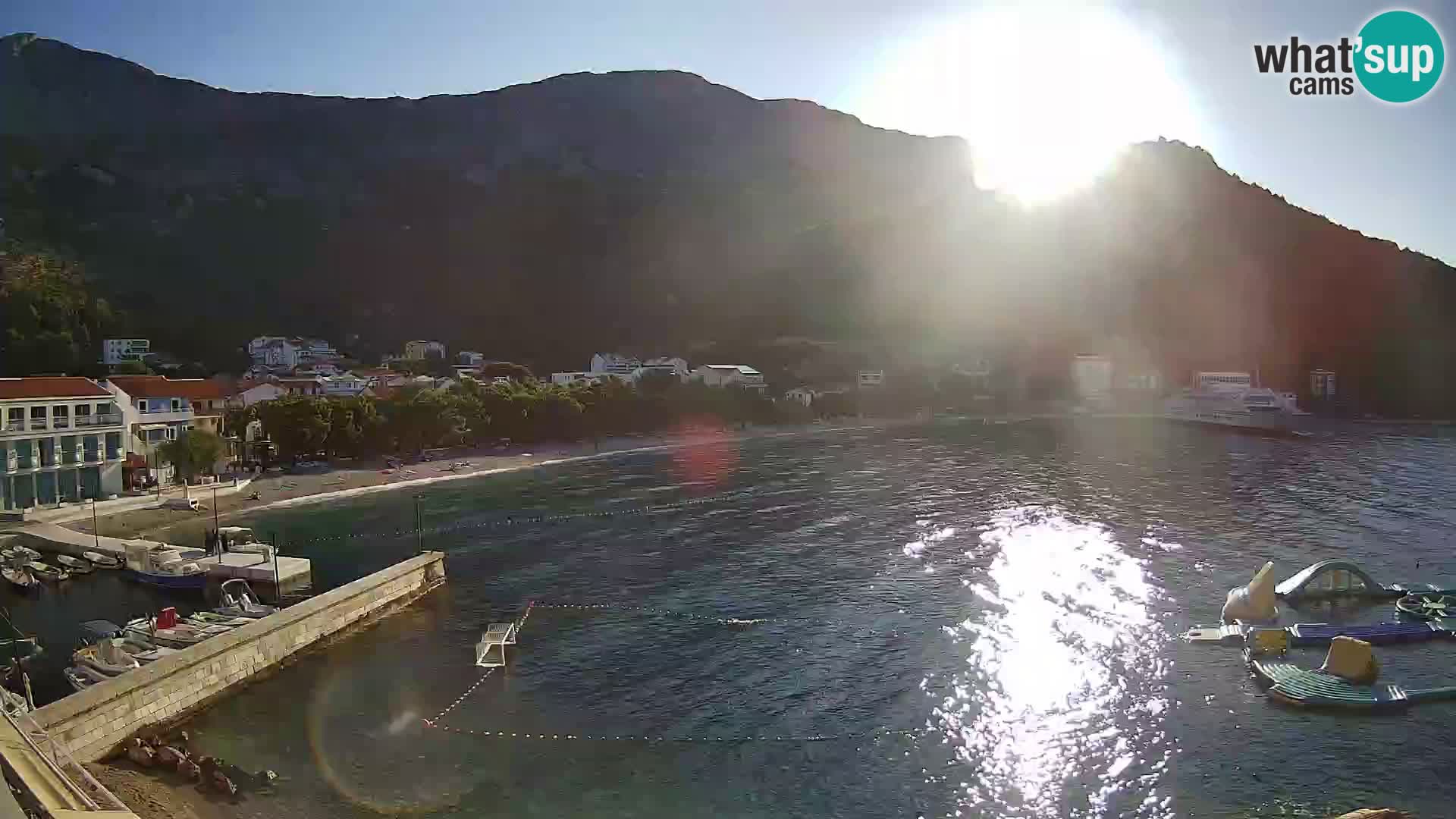 Spletna kamera v živo Drvenik – Makarska – Dalmacija – Hrvaška