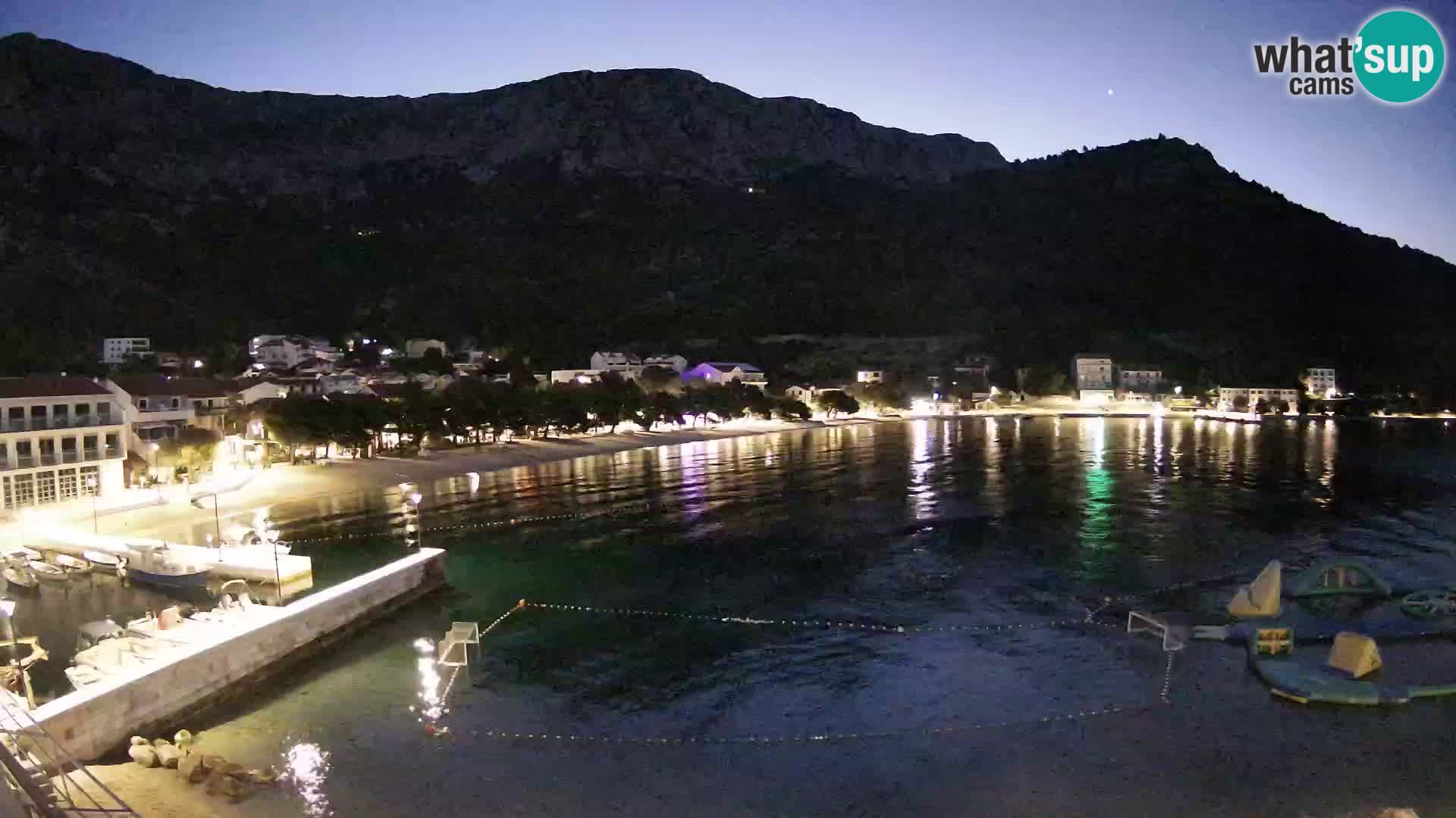 Spletna kamera v živo Drvenik – Makarska – Dalmacija – Hrvaška