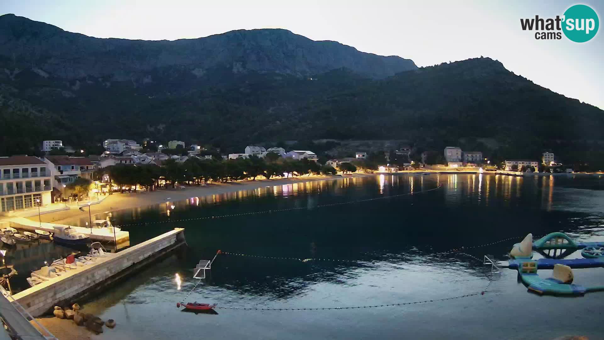Spletna kamera v živo Drvenik – Makarska – Dalmacija – Hrvaška