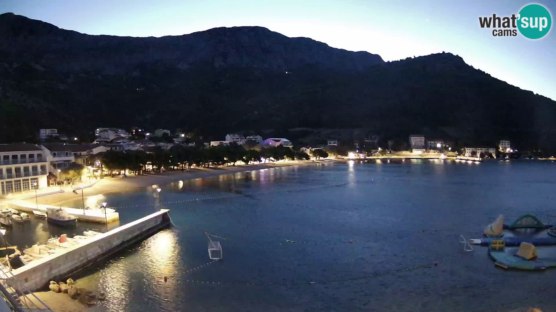 Spletna kamera v živo Drvenik – Makarska – Dalmacija – Hrvaška
