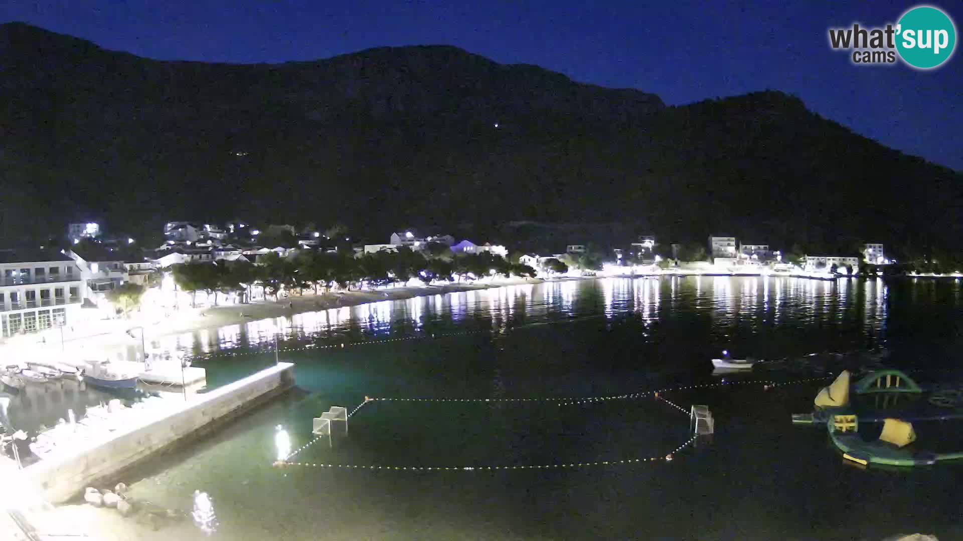 Spletna kamera v živo Drvenik – Makarska – Dalmacija – Hrvaška