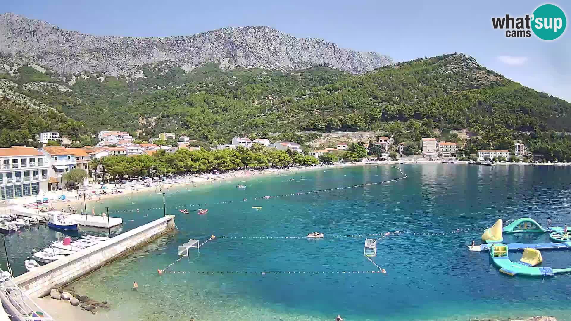 Spletna kamera v živo Drvenik – Makarska – Dalmacija – Hrvaška