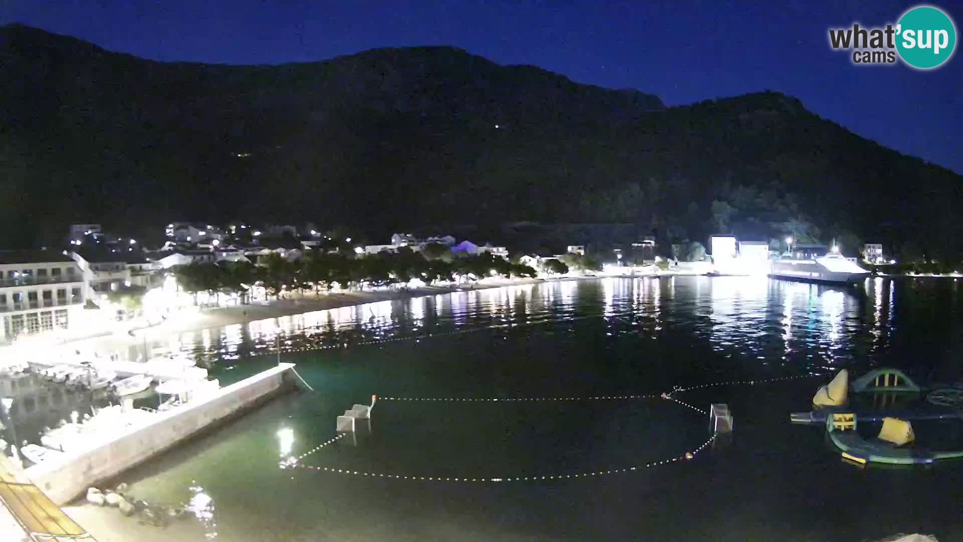 Spletna kamera v živo Drvenik – Makarska – Dalmacija – Hrvaška