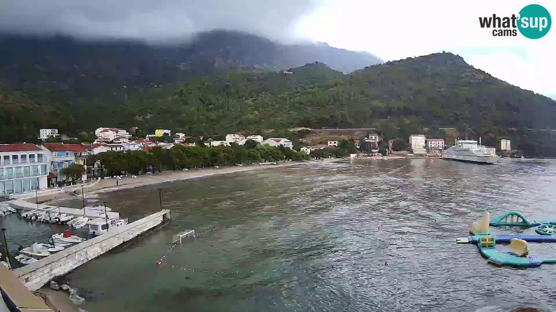 Spletna kamera v živo Drvenik – Makarska – Dalmacija – Hrvaška