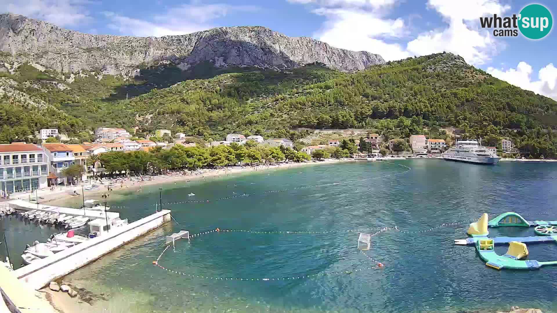 Spletna kamera v živo Drvenik – Makarska – Dalmacija – Hrvaška