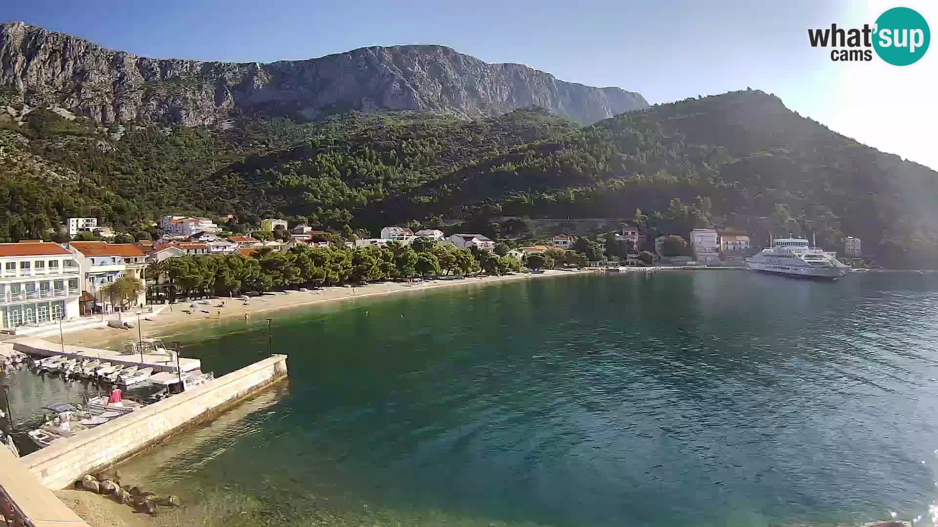 Live webcam Drvenik – Makarska – Dalmazia – Croazia