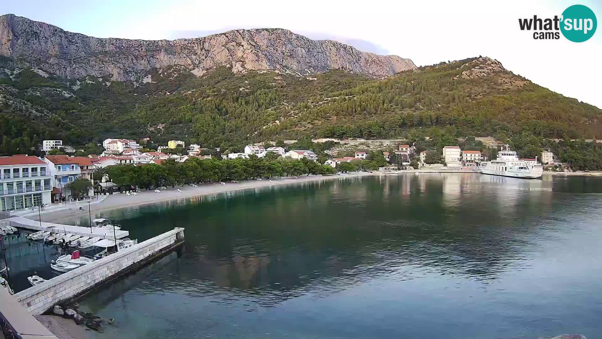 Live webcam Drvenik – Makarska – Dalmazia – Croazia