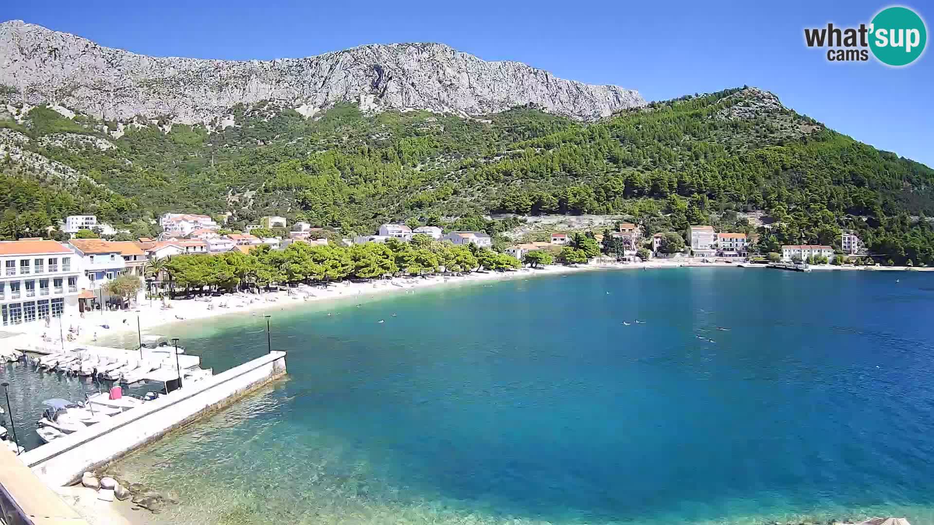 Spletna kamera v živo Drvenik – Makarska – Dalmacija – Hrvaška