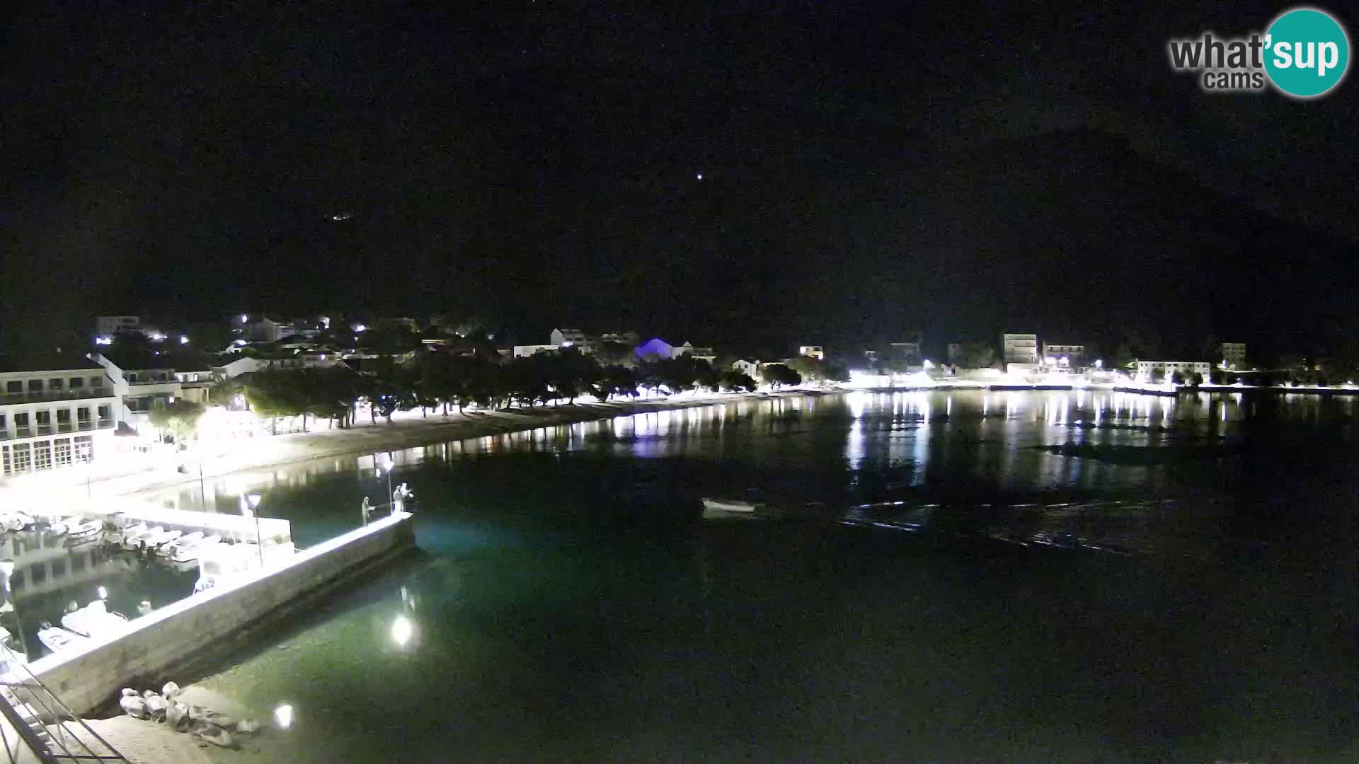 Spletna kamera v živo Drvenik – Makarska – Dalmacija – Hrvaška