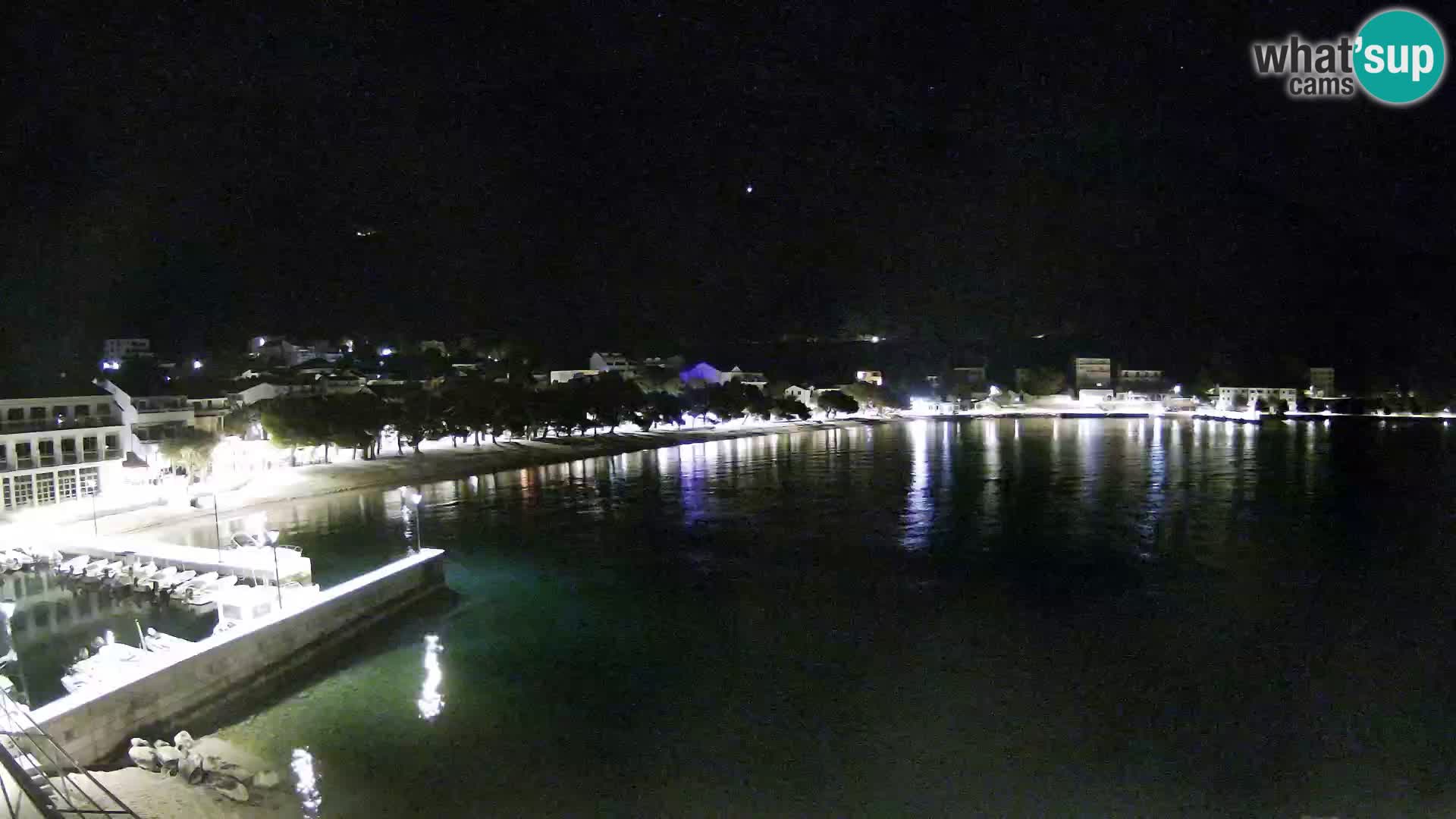 Spletna kamera v živo Drvenik – Makarska – Dalmacija – Hrvaška