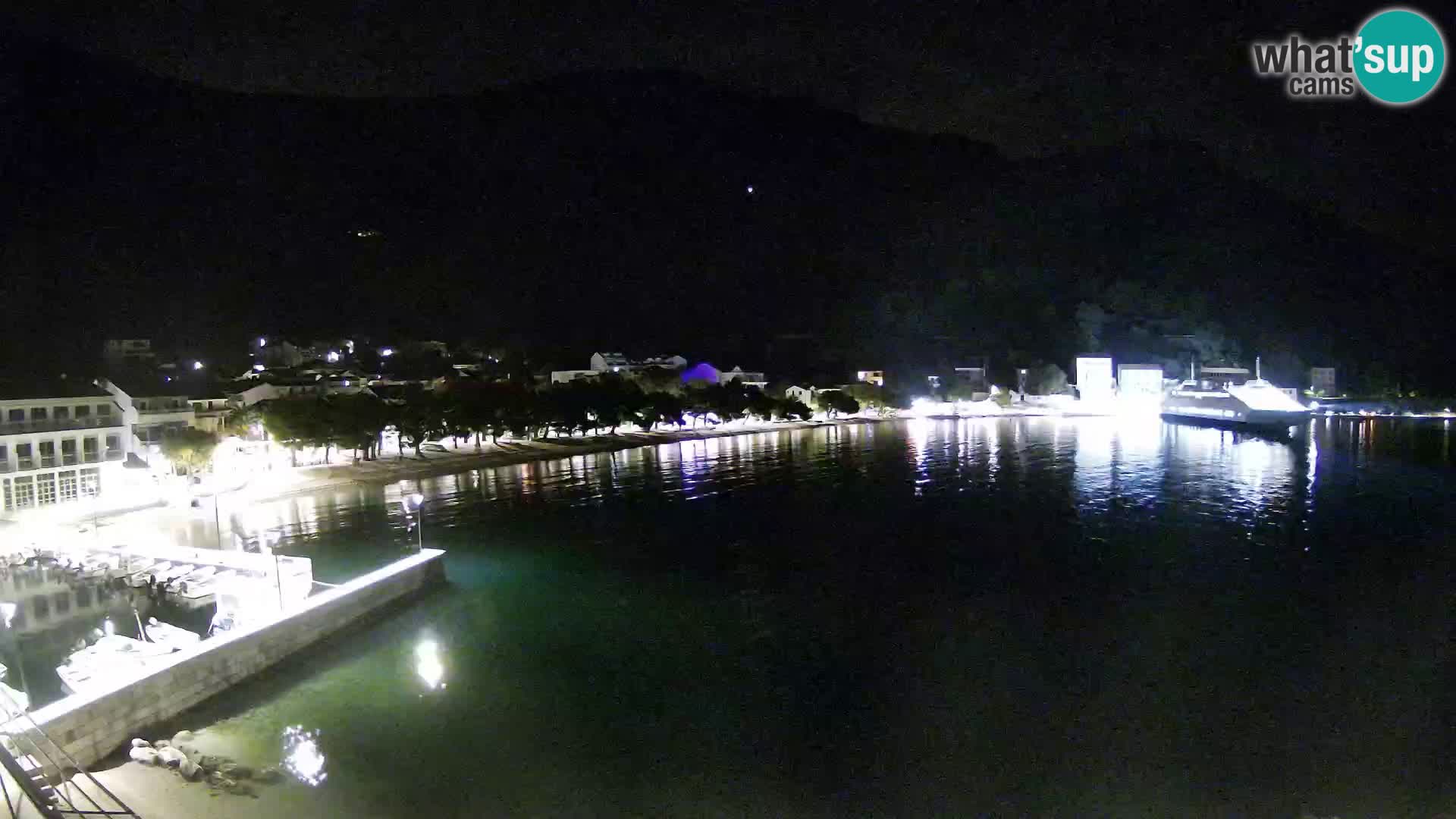 Spletna kamera v živo Drvenik – Makarska – Dalmacija – Hrvaška