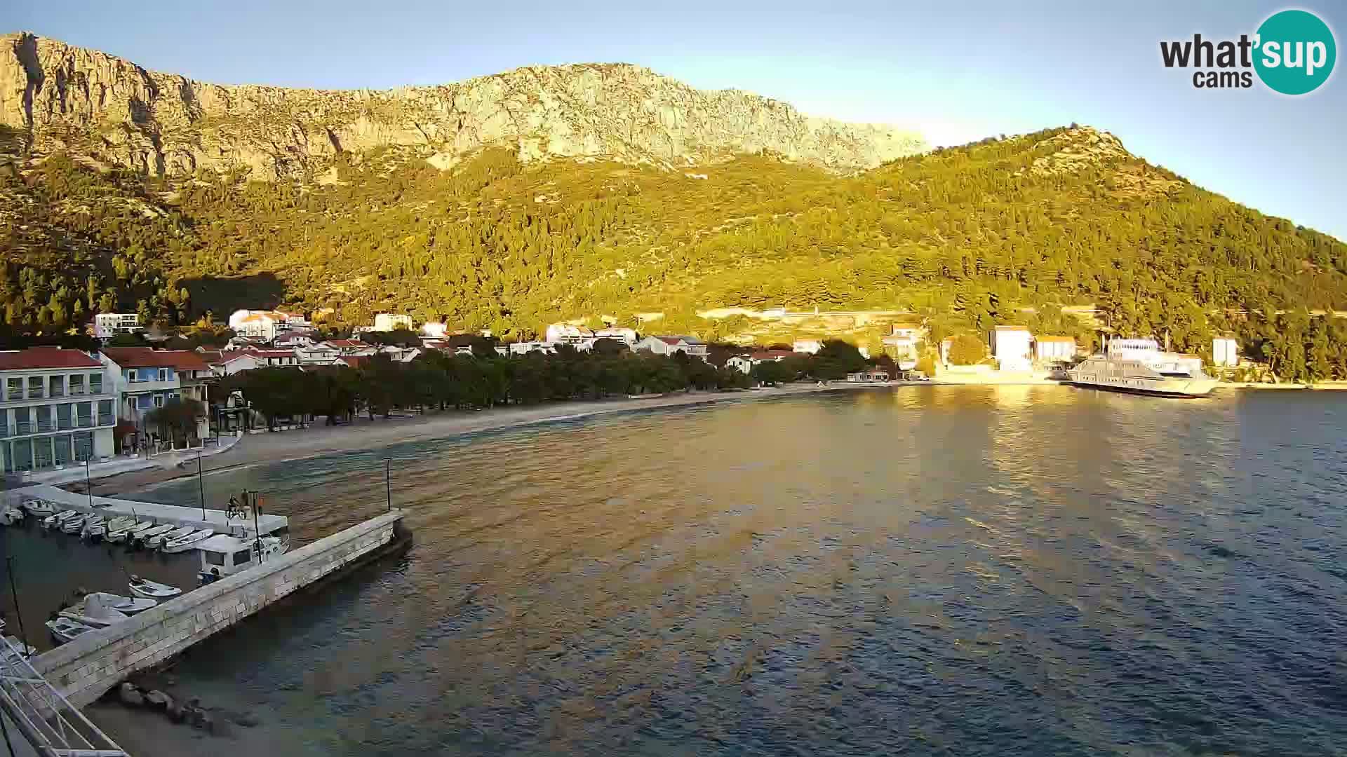 Spletna kamera v živo Drvenik – Makarska – Dalmacija – Hrvaška