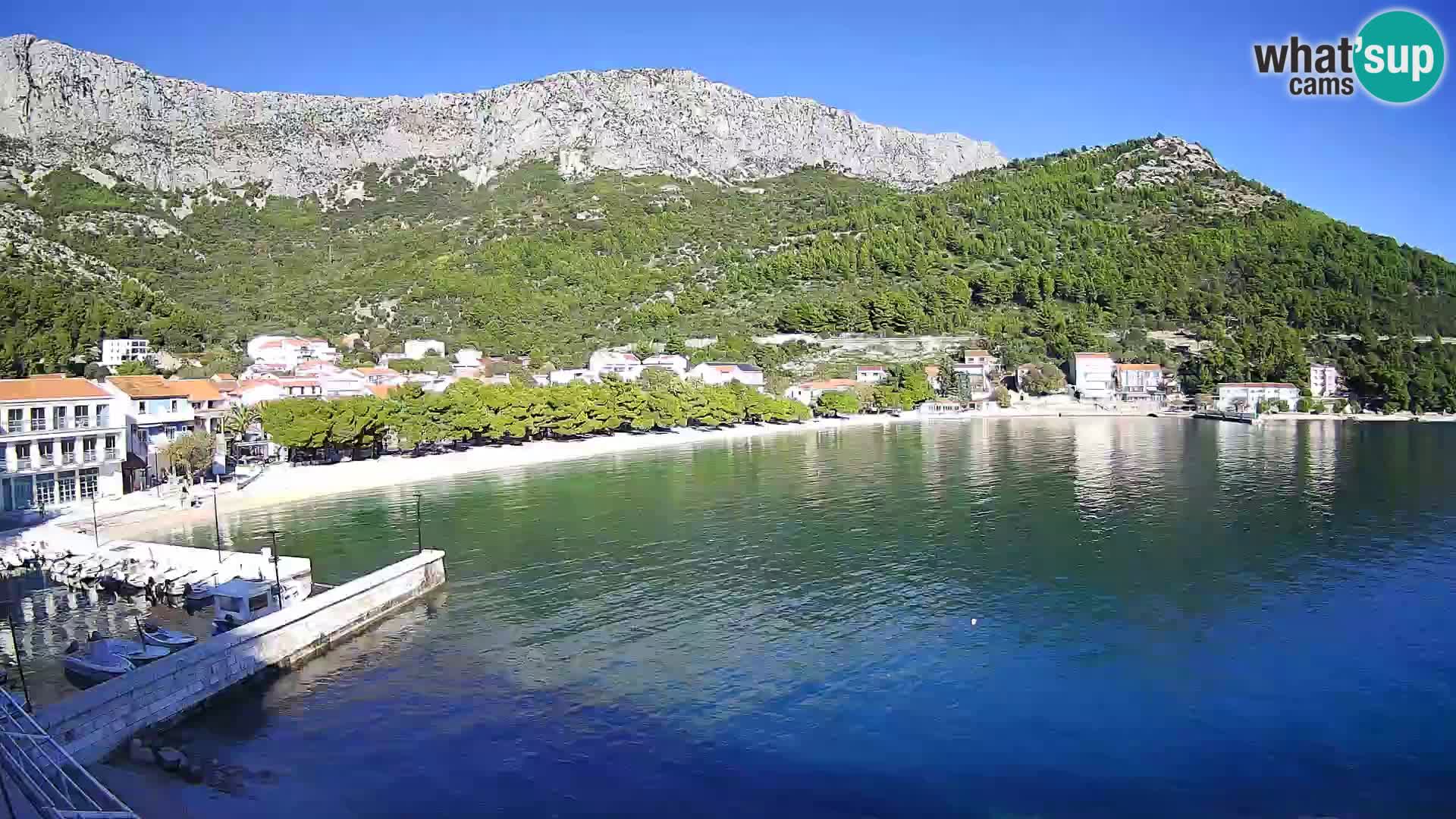 Spletna kamera v živo Drvenik – Makarska – Dalmacija – Hrvaška
