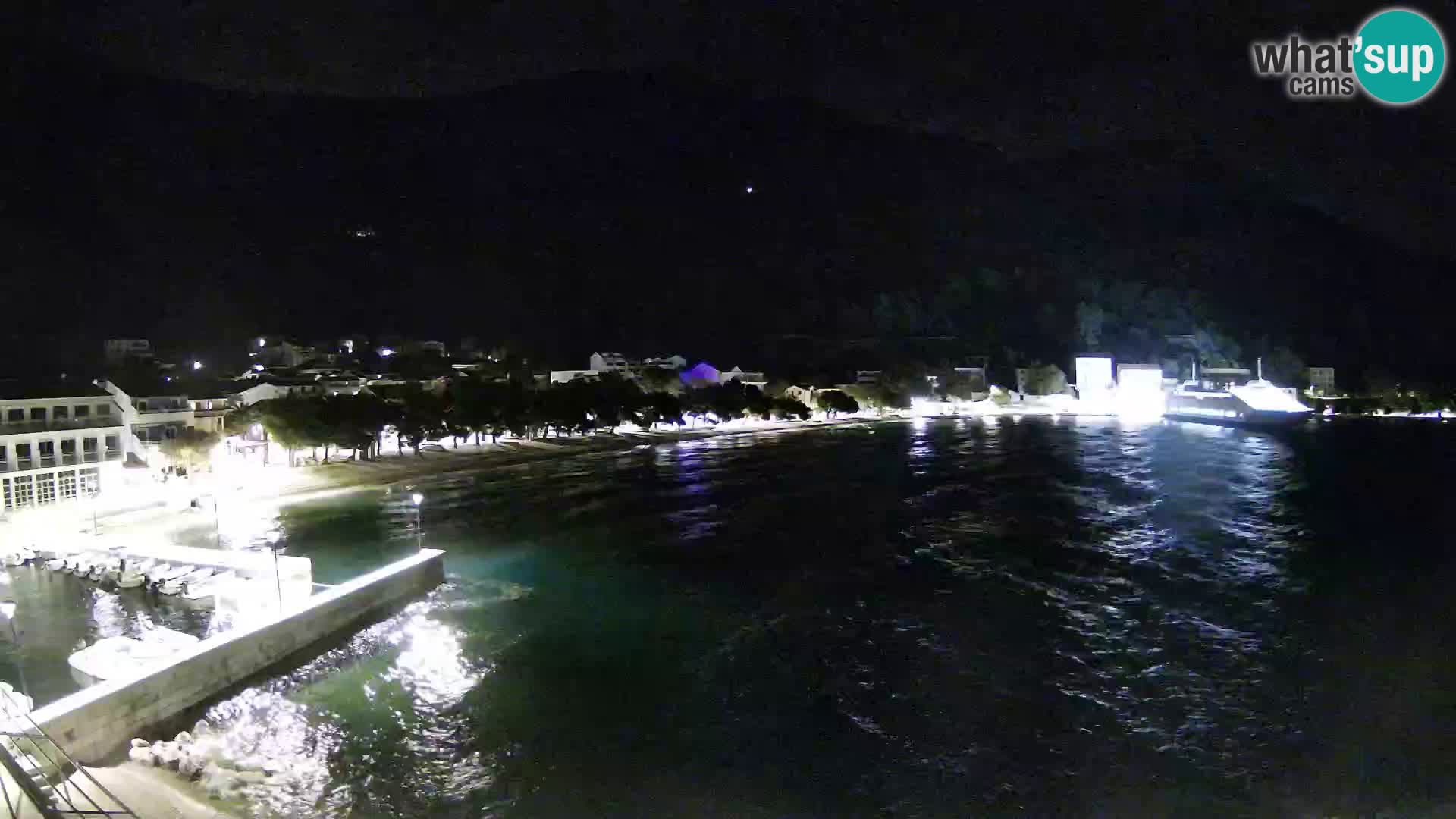 Spletna kamera v živo Drvenik – Makarska – Dalmacija – Hrvaška